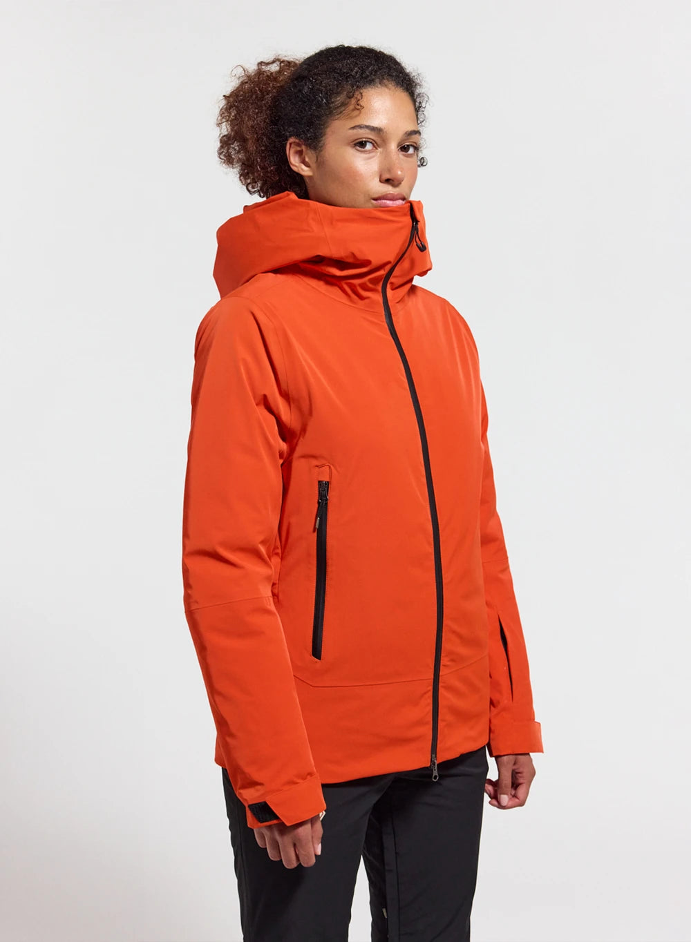 Veste parka en duvet pour femme Pyrenex Nova orange