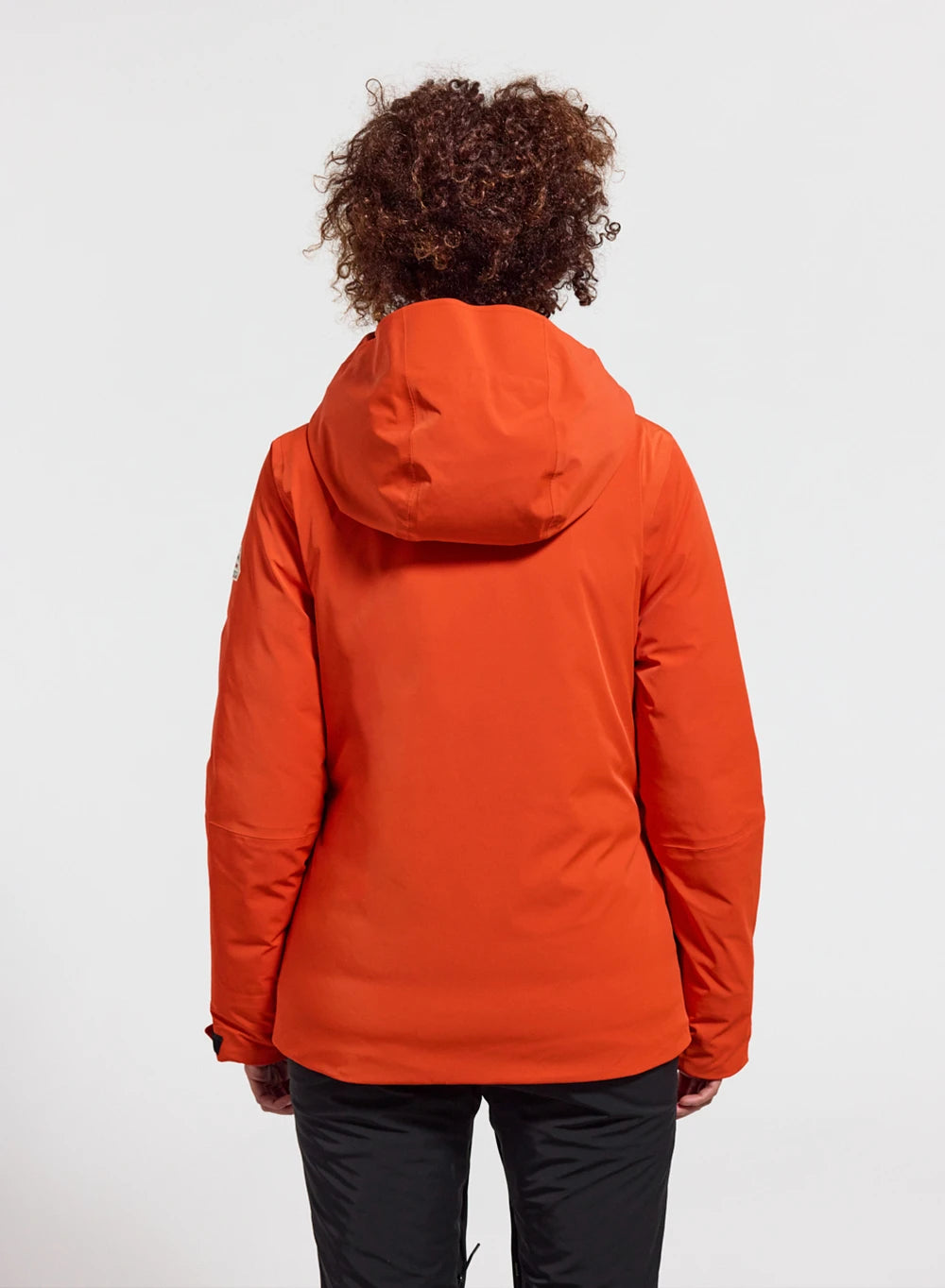 Veste parka en duvet pour femme Pyrenex Nova orange