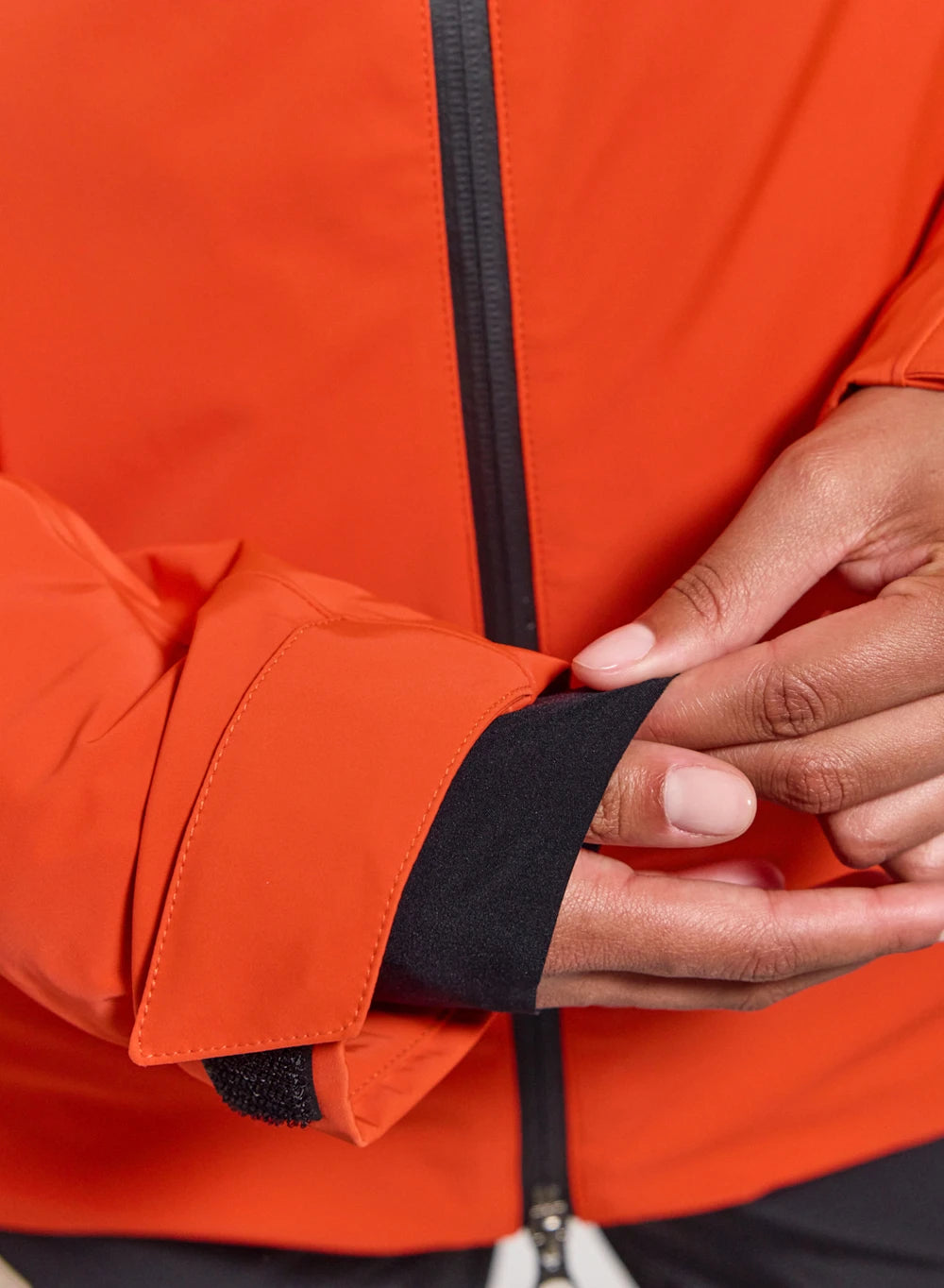 Pyrenex Nova Women's Down Parka Jacket in Orange-8