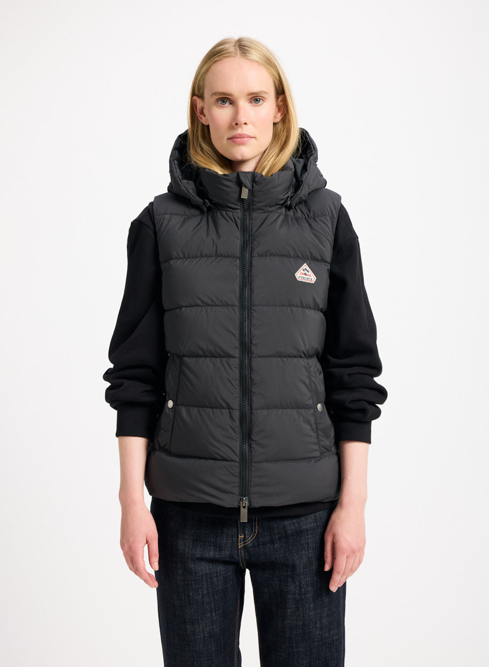 Spoutnic 2 Women's Sleeveless Hooded Down Jacket | Pyrenex EN