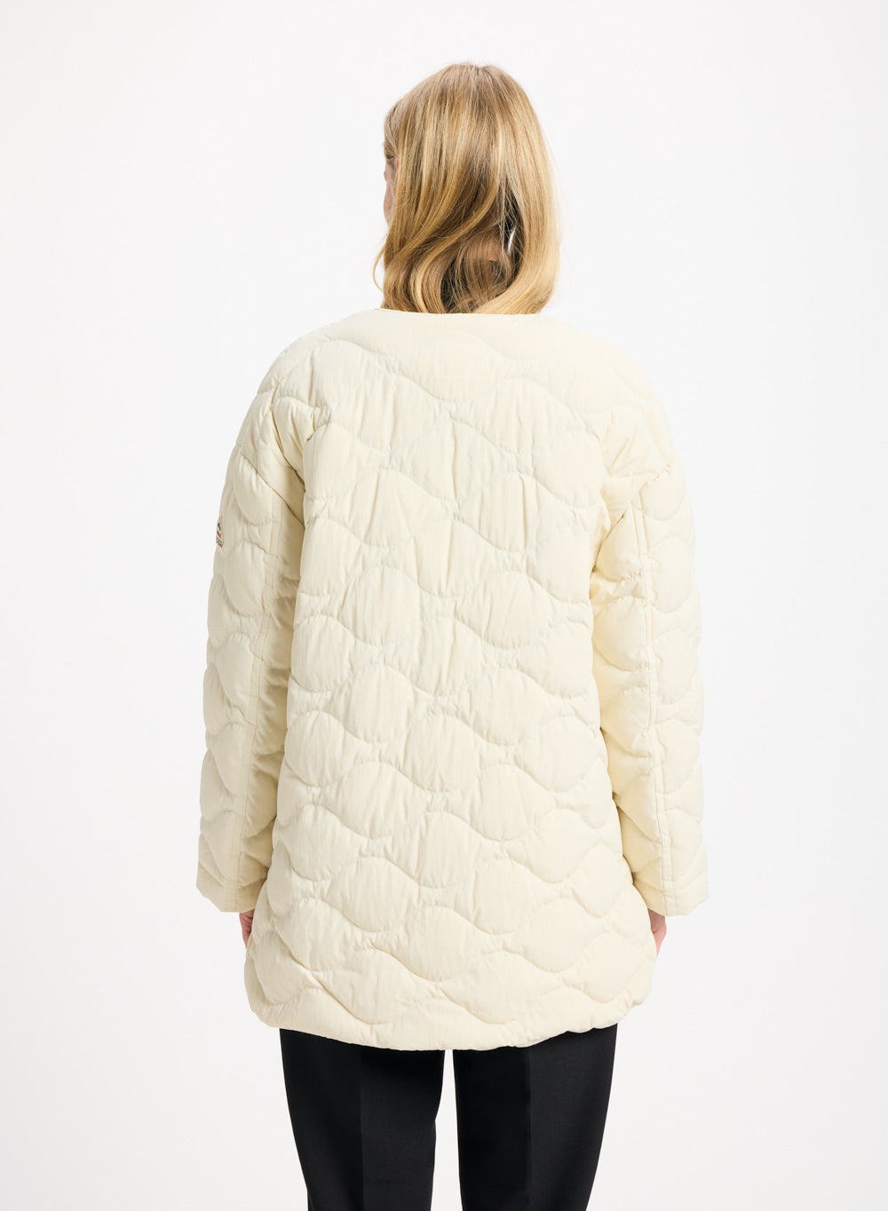 Doudoune légère pour femme Pyrenex Sienna beige-4