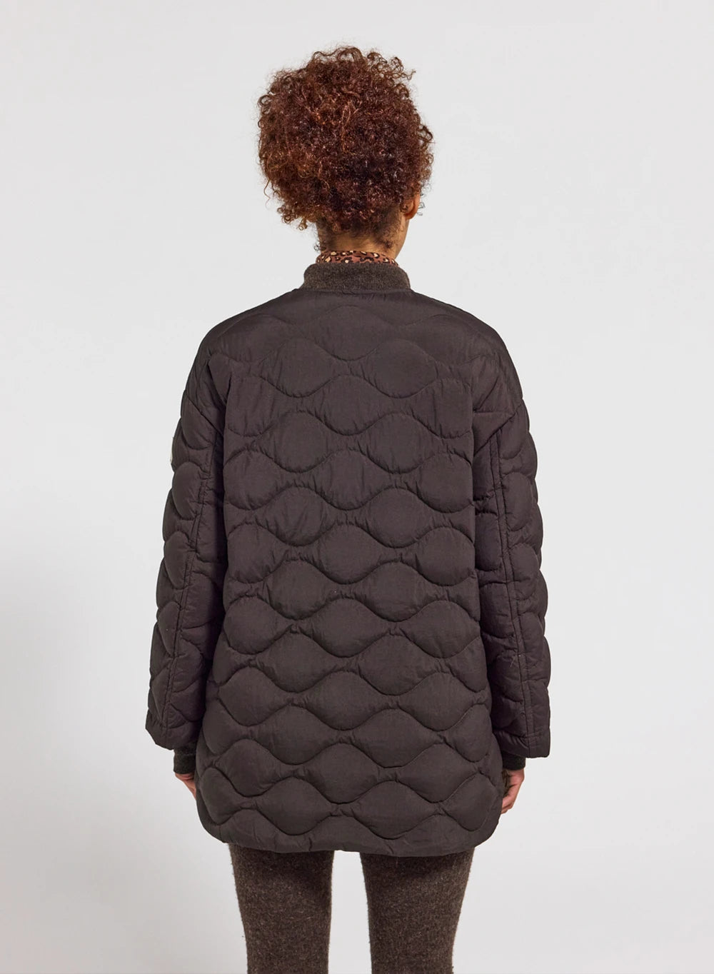 Leichte Damen-Daunenjacke Pyrenex Sienna braun