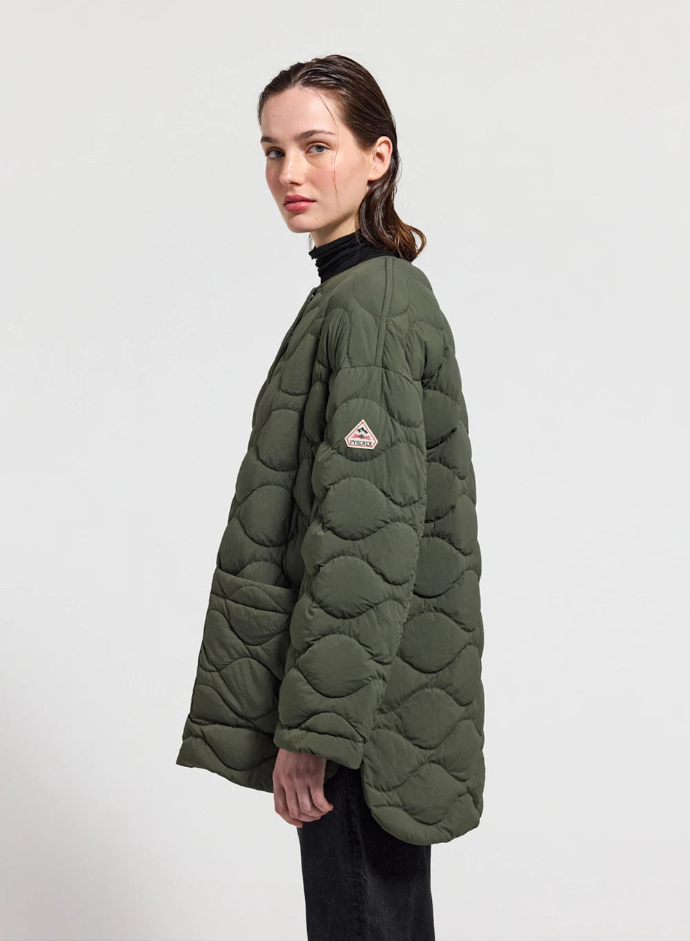 Doudoune légère pour femme Pyrenex Sienna kaki