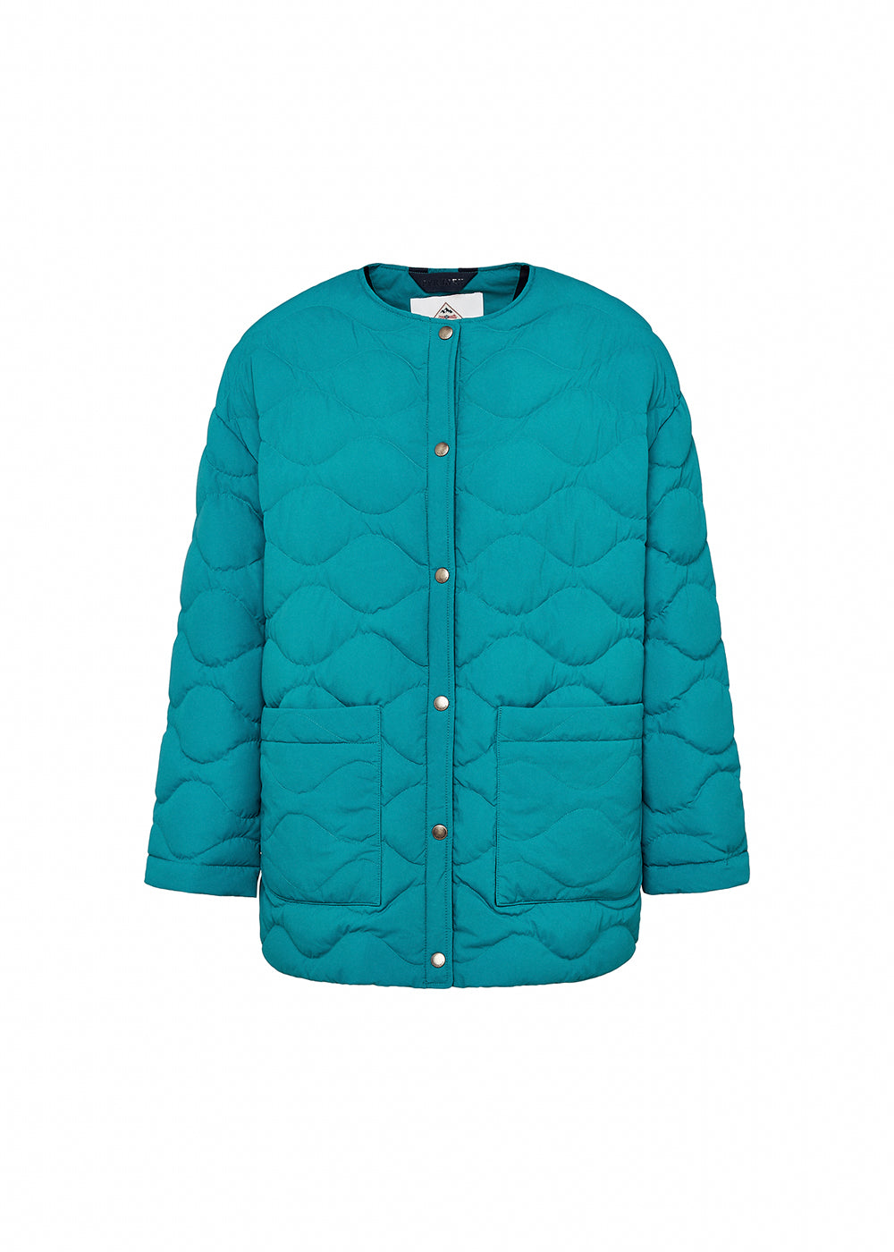 Doudoune légère pour femme Pyrenex Sienna bleu turquoise-5