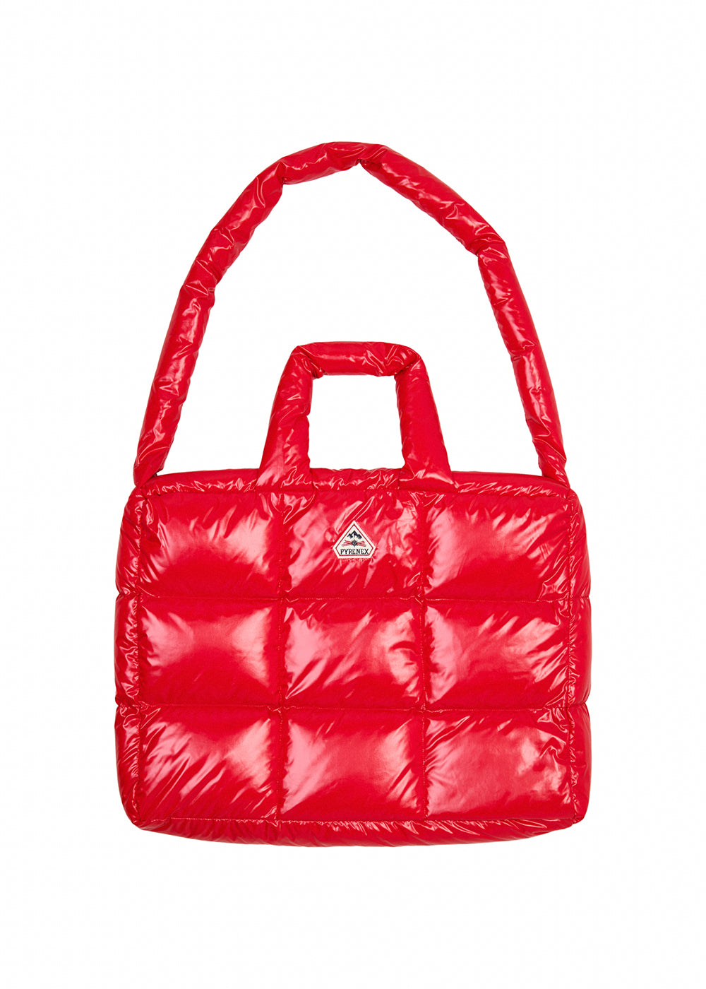 Sac cabas matelassé Alyx big rouge-3