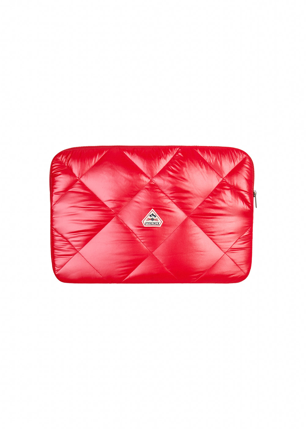 Pochette matelassée 15 pouces Pyrenex Thor rouge-1