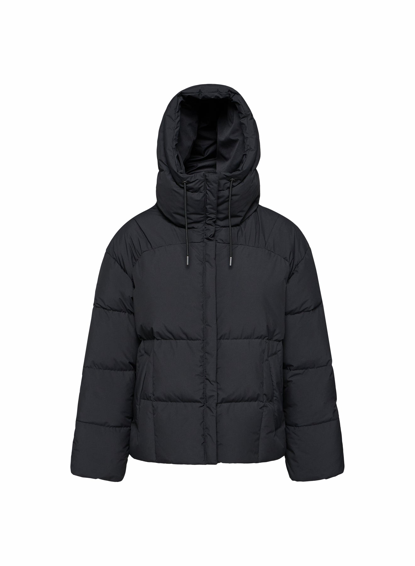 Doudoune femme Pyrenex Harmonie à capuche enveloppante noire