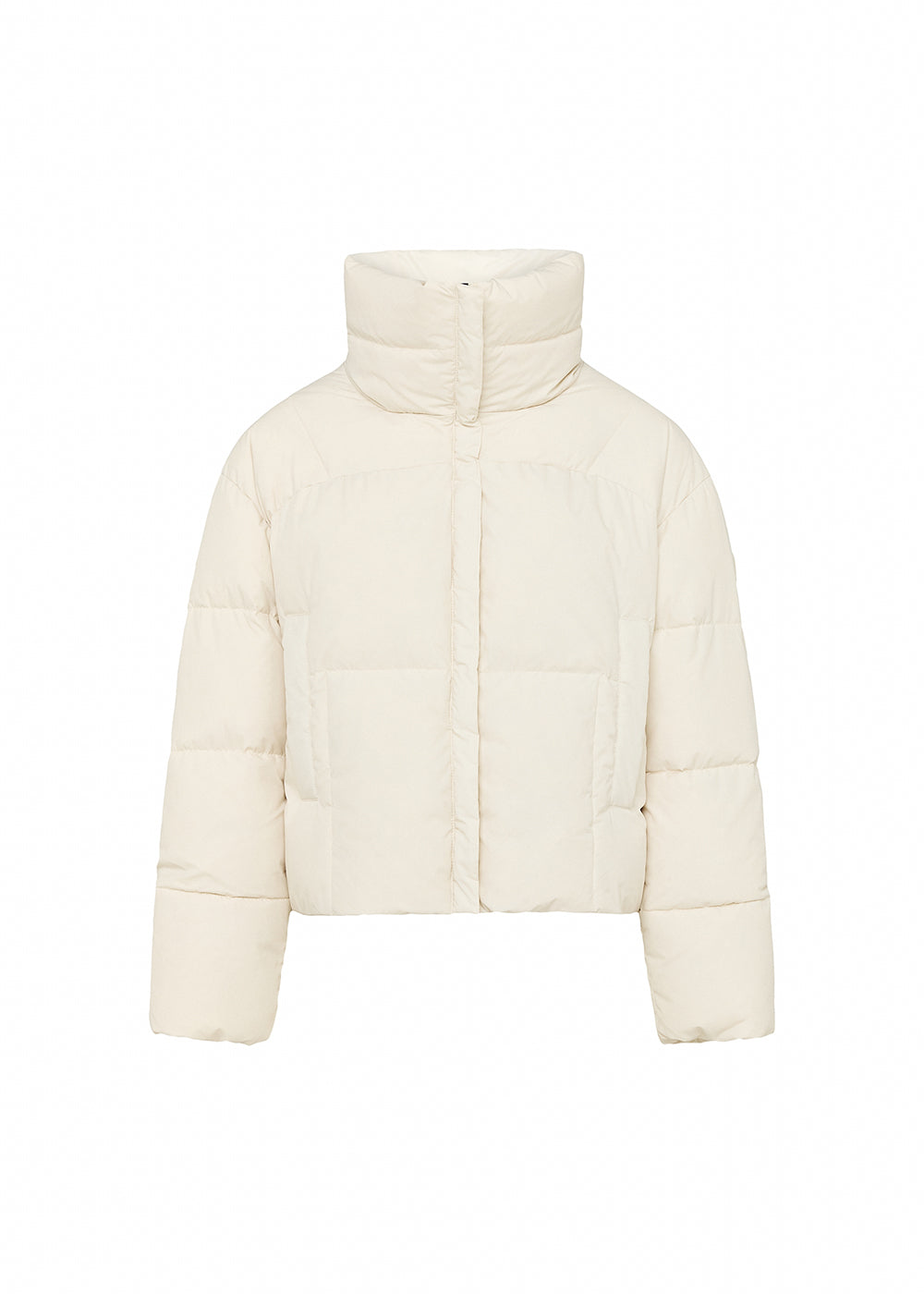 Doudoune courte femme Pyrenex Harmonie Crop beige clair