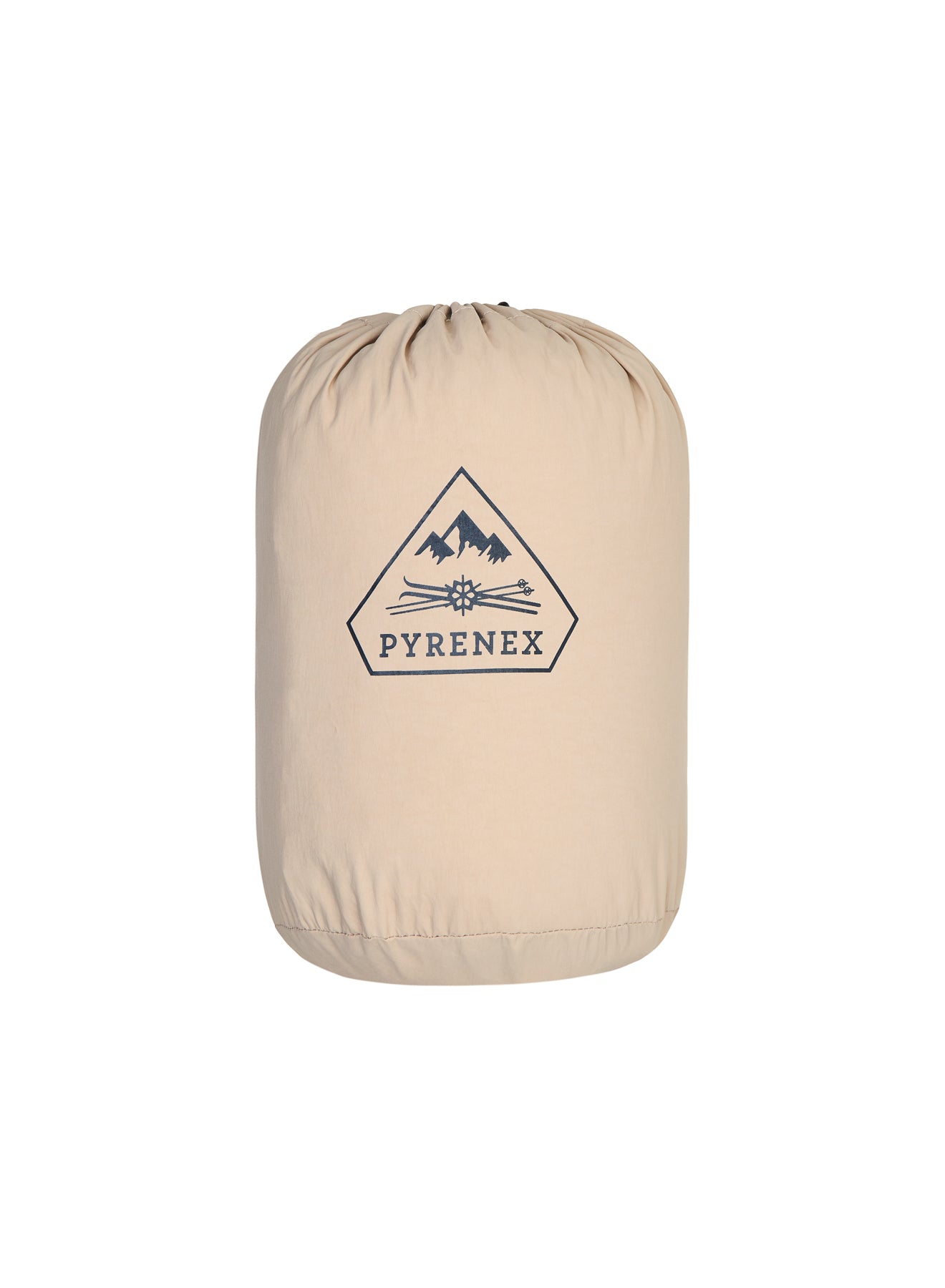 Coupe-vent court femme en tissu recyclé Pyrenex Yoko taupe