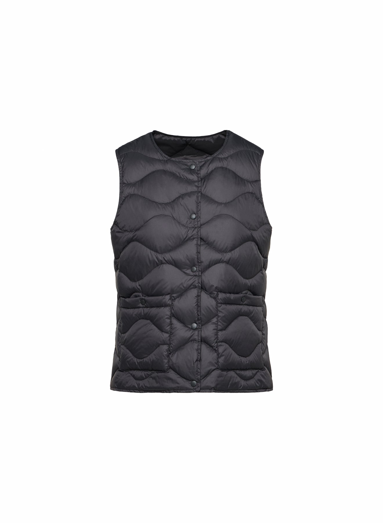 Pyrenex Orite Vest women's ultra-lightweight sleeveless jacket in black-4