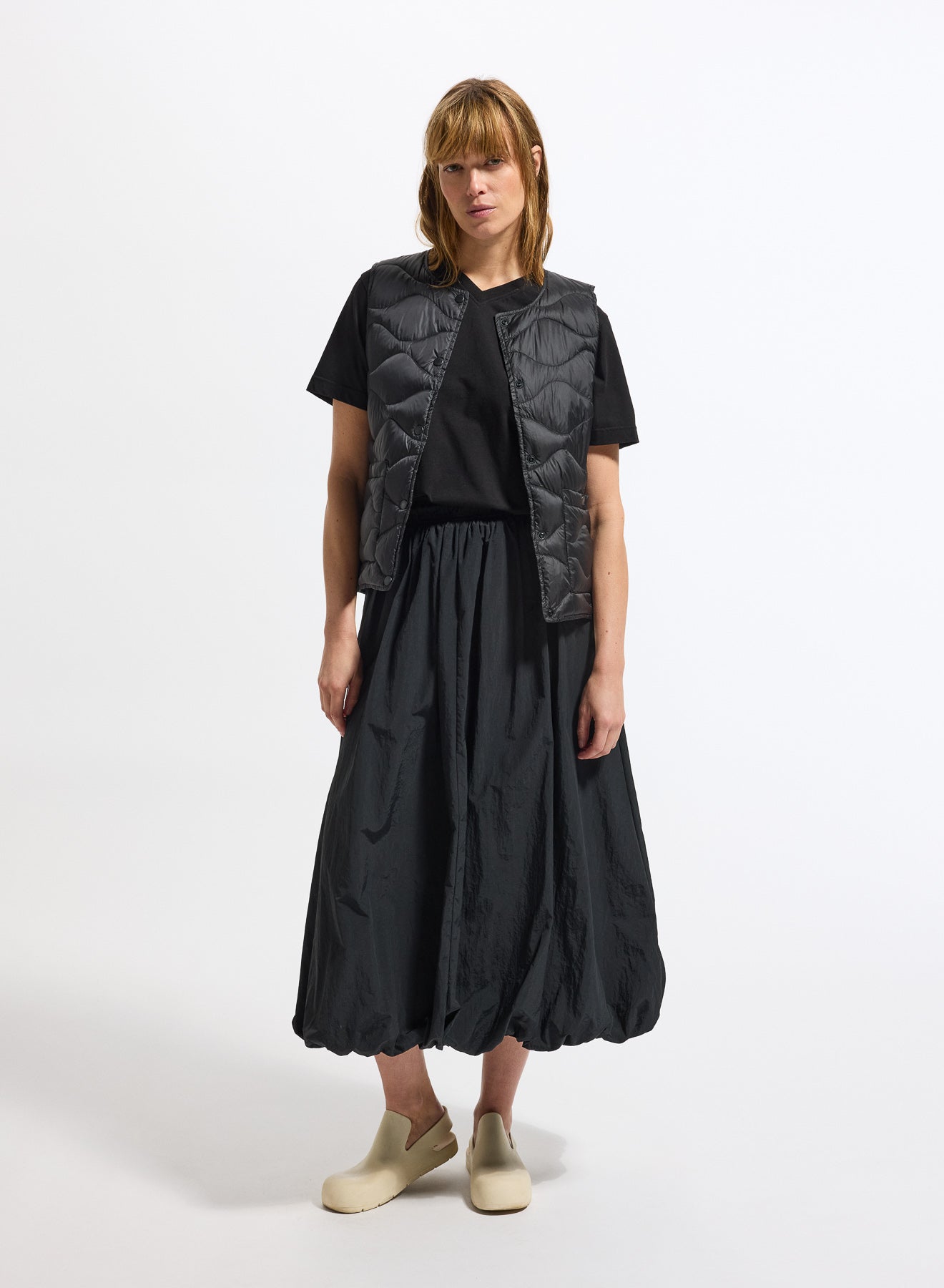 Doudoune ultra-lègère sans manches femme Pyrenex Orite Vest noire-3