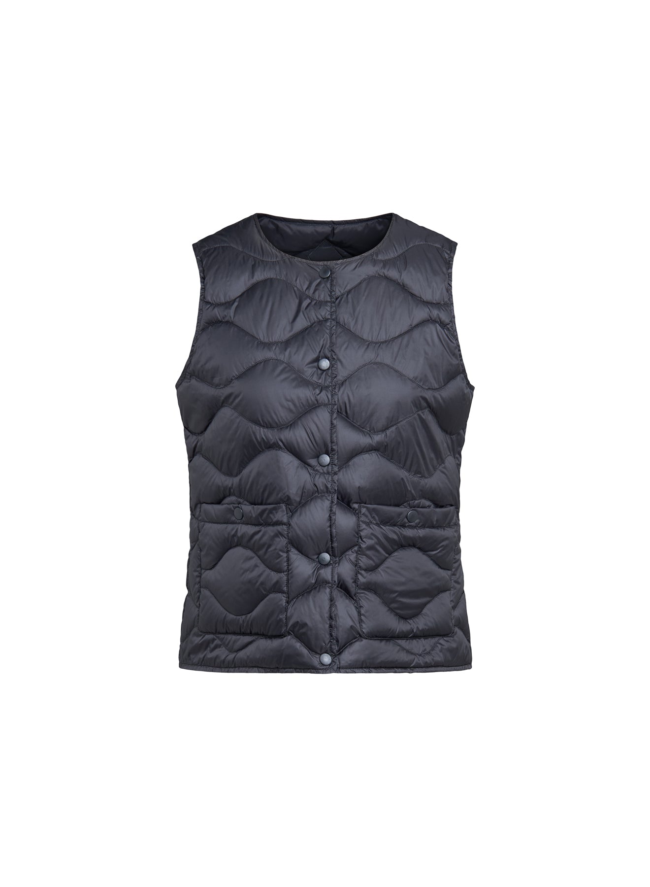 Doudoune ultra-lègère sans manches femme Pyrenex Orite Vest noire