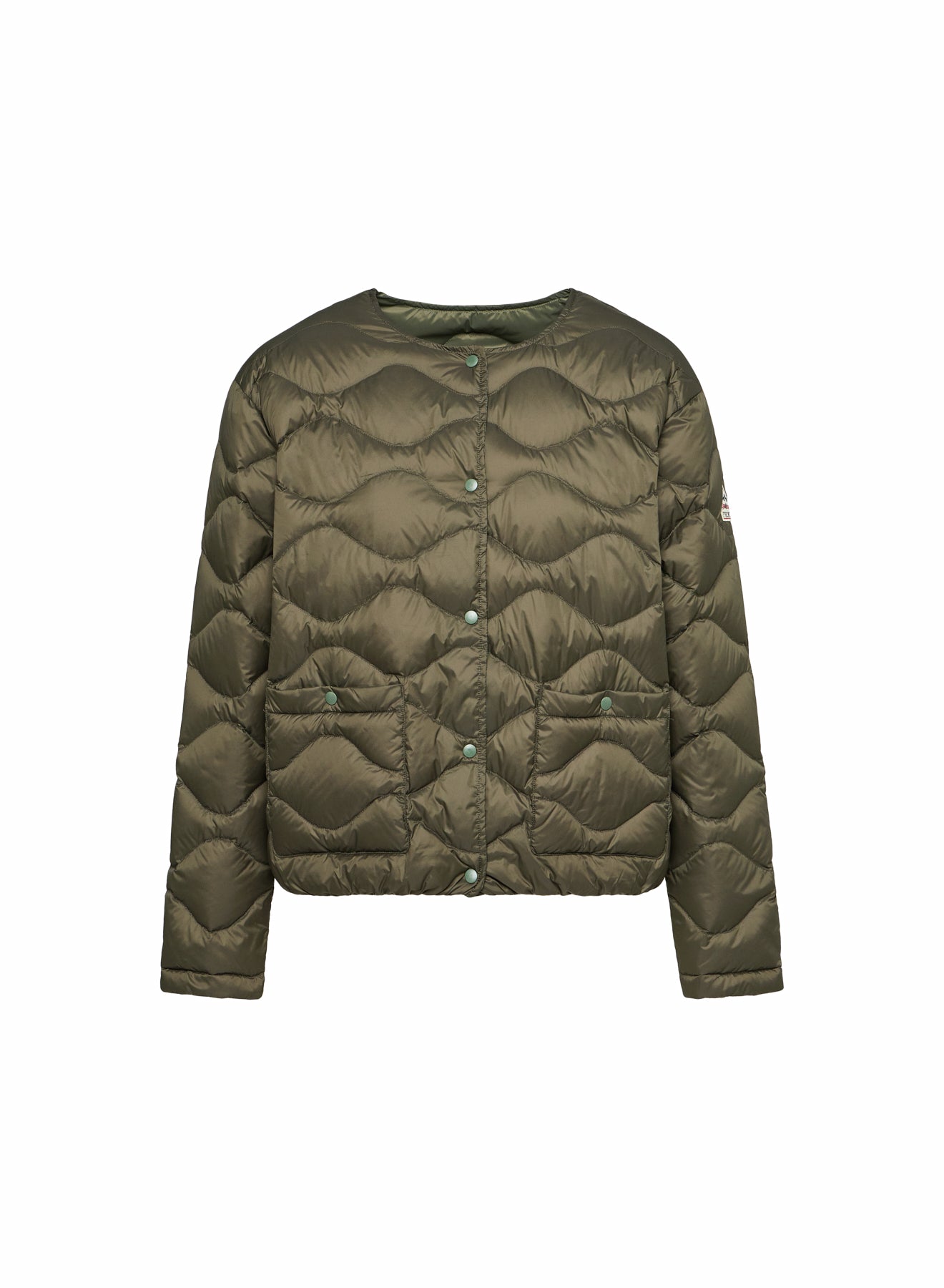 Pyrenex Orite women's ultra-light down jacket in khaki-5