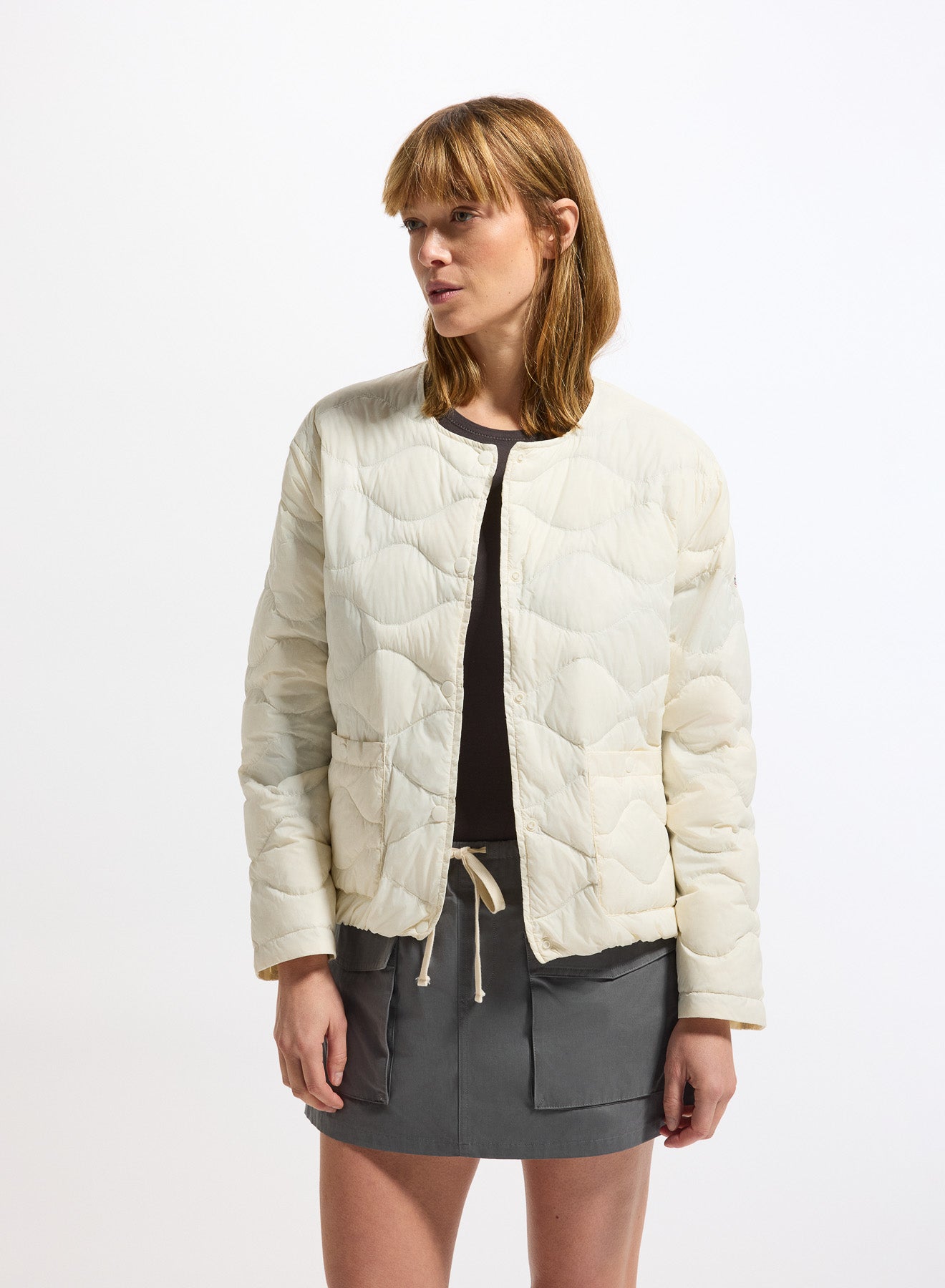 Doudoune ultra-lègère femme Pyrenex Orite blanche-6