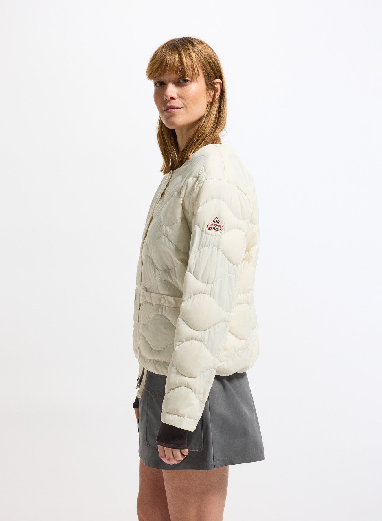 Doudoune ultra-lègère femme Pyrenex Orite blanche-4