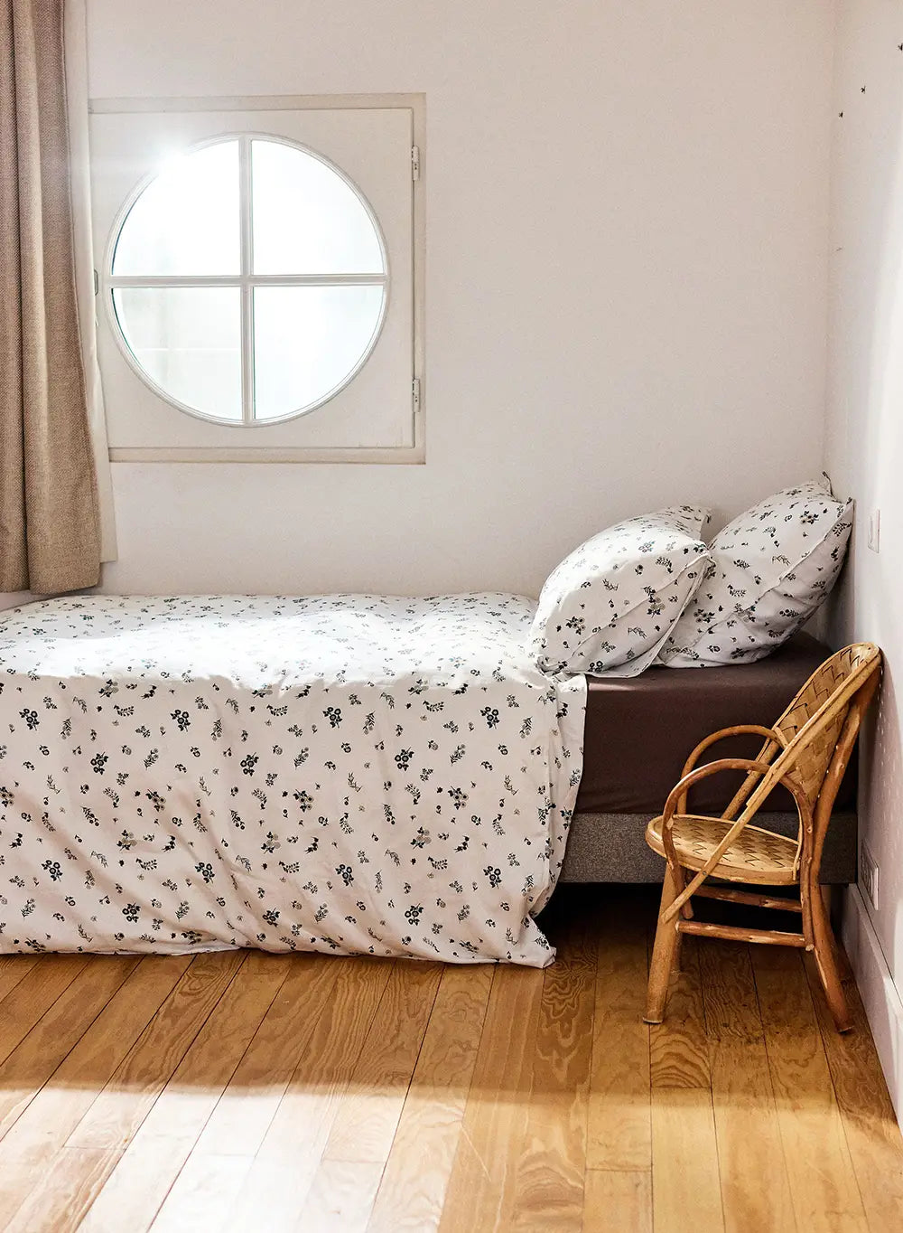 Housse de couette Lily motifs floraux en coton et TENCEL™ Lyocell