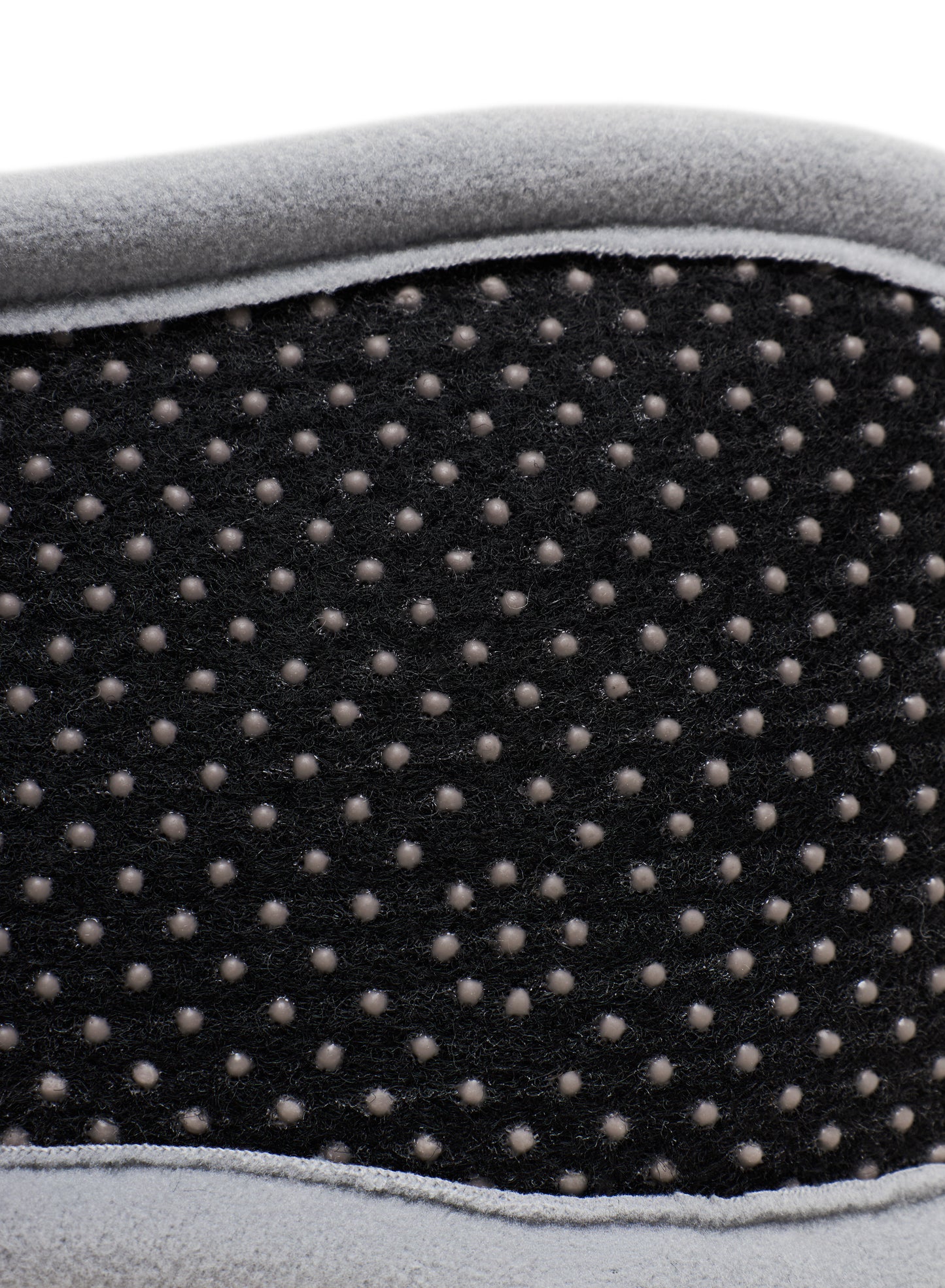 Chaussons 100% laine mérinos enfant gris clair