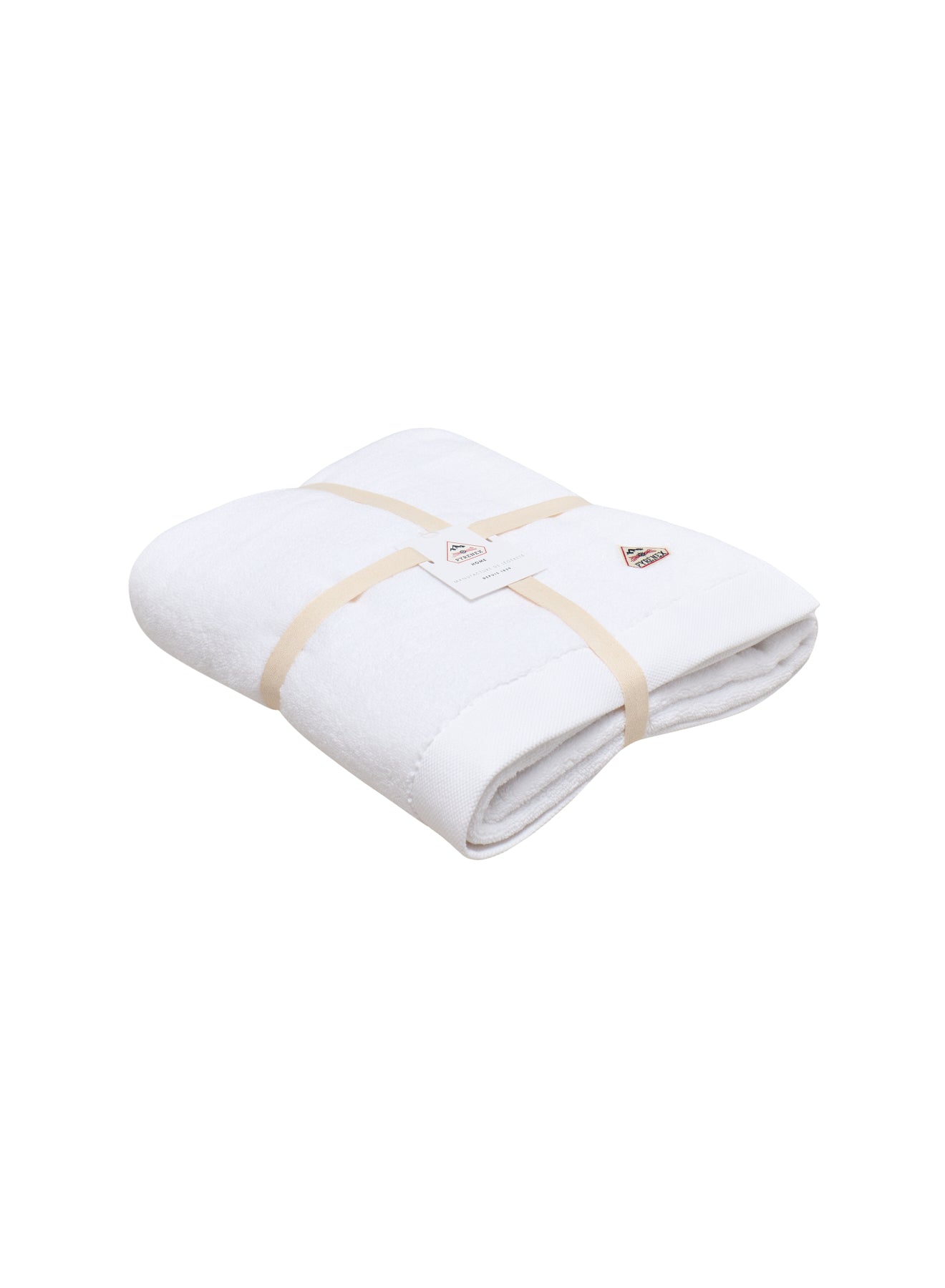 Maxi drap de bain blanc Hana