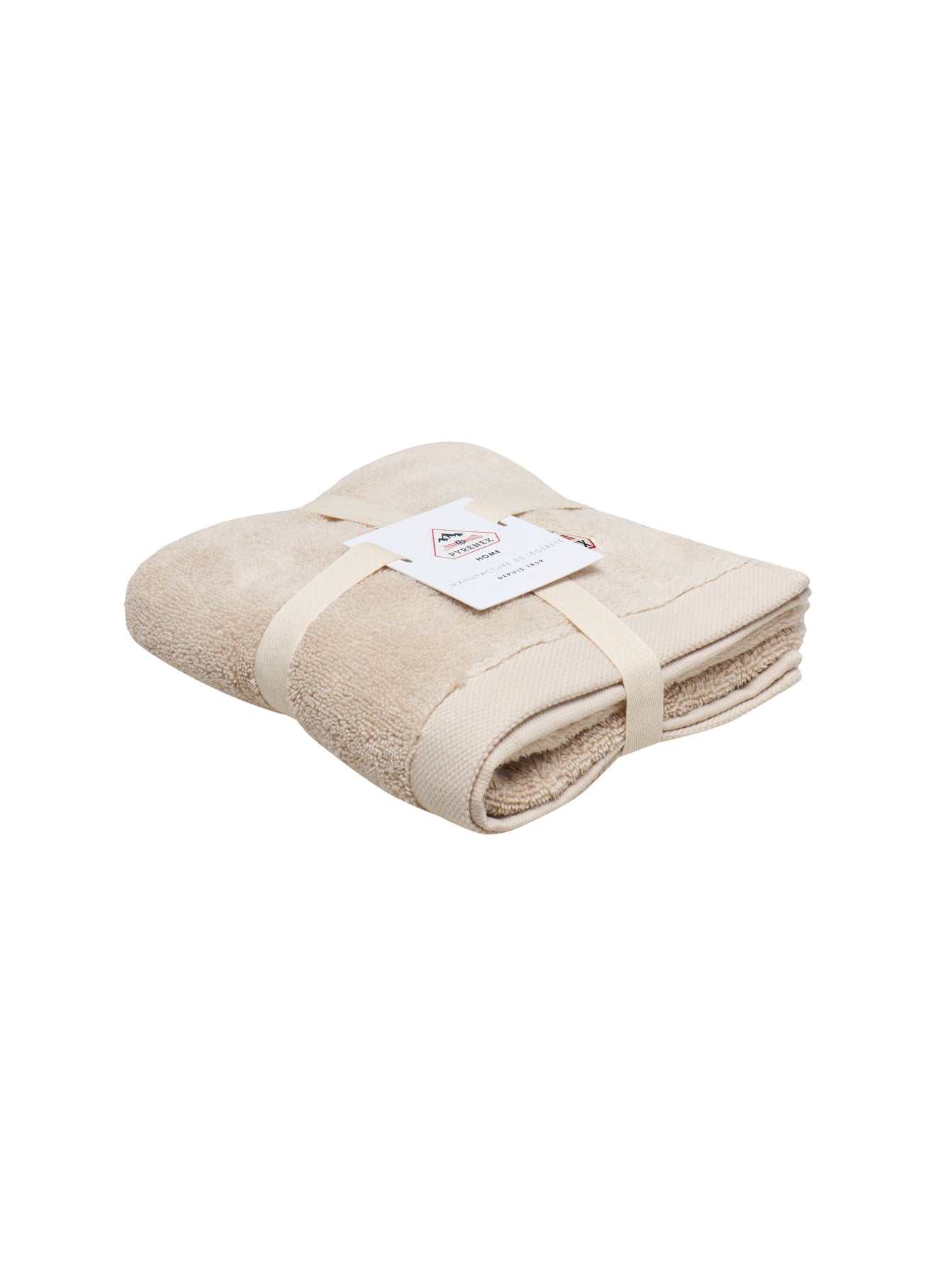 Serviette de toilette écru Hana