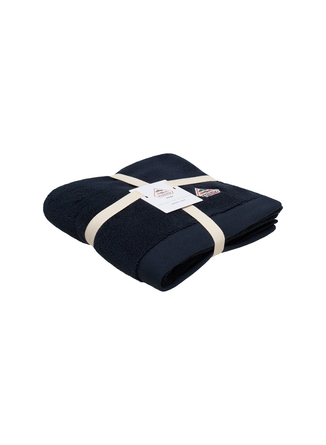 Hana dark blue bath towel-5