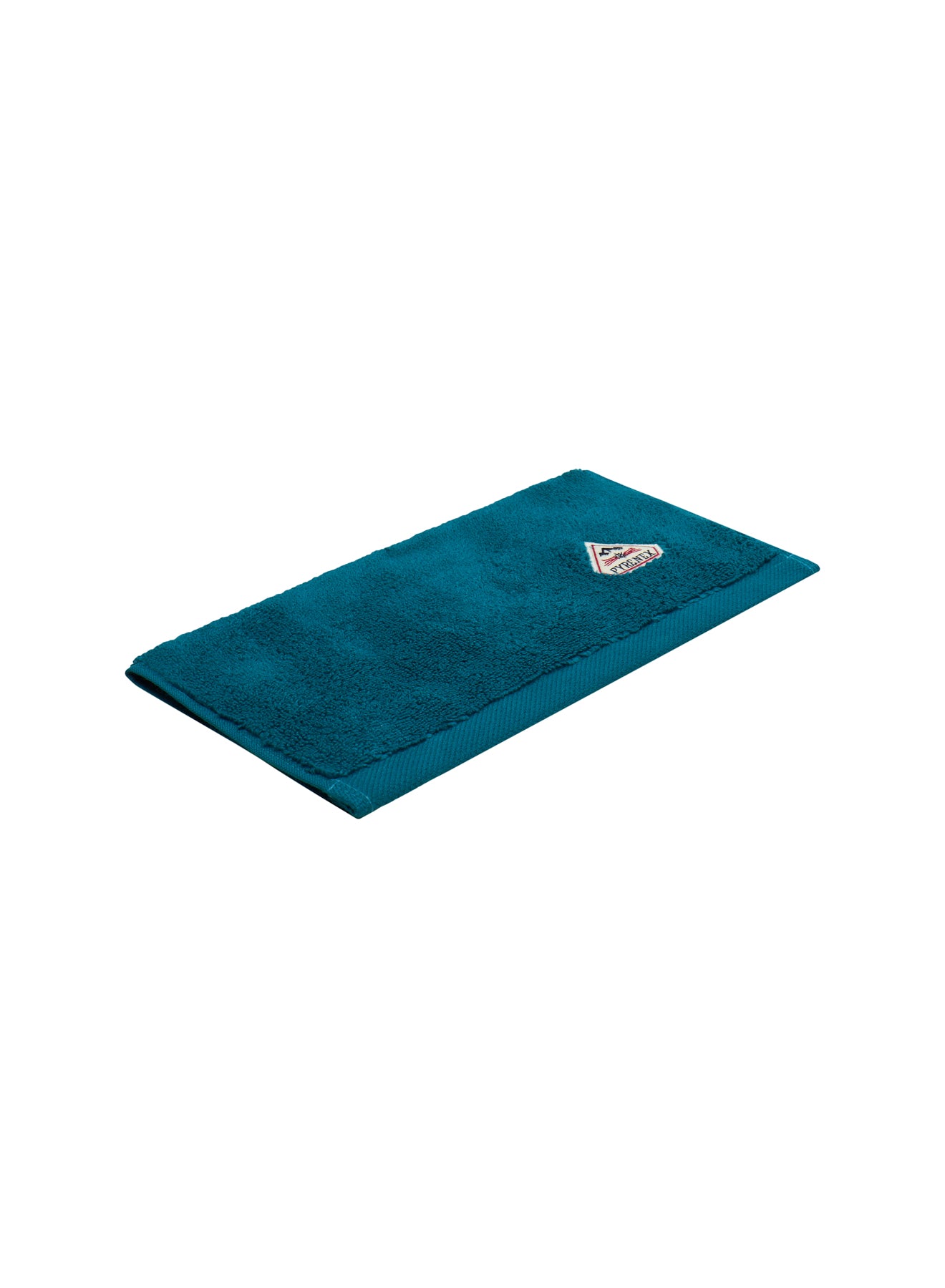 Peacock blue face towel Hana-1