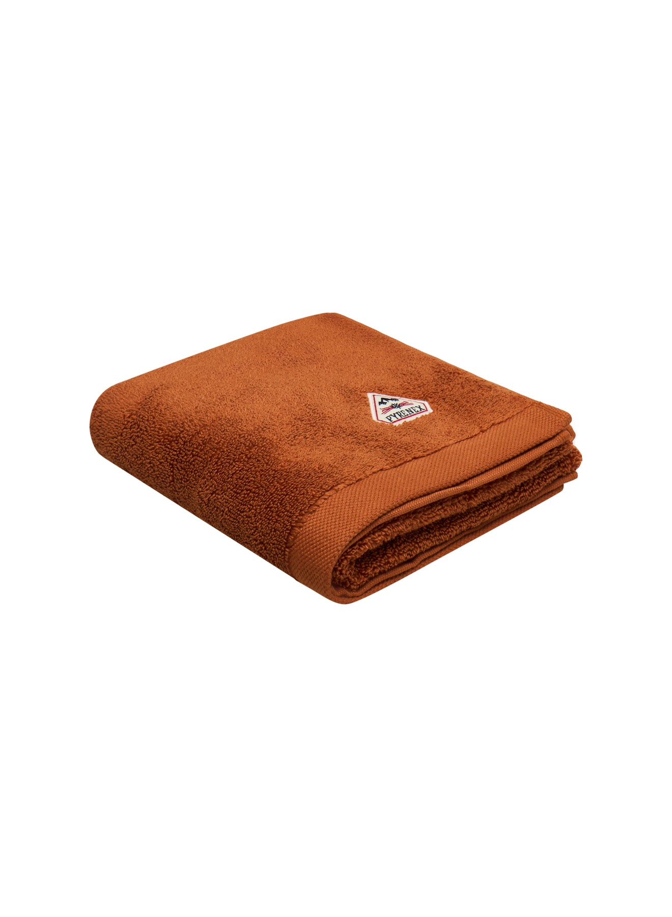 Serviette de toilette terracotta Hana