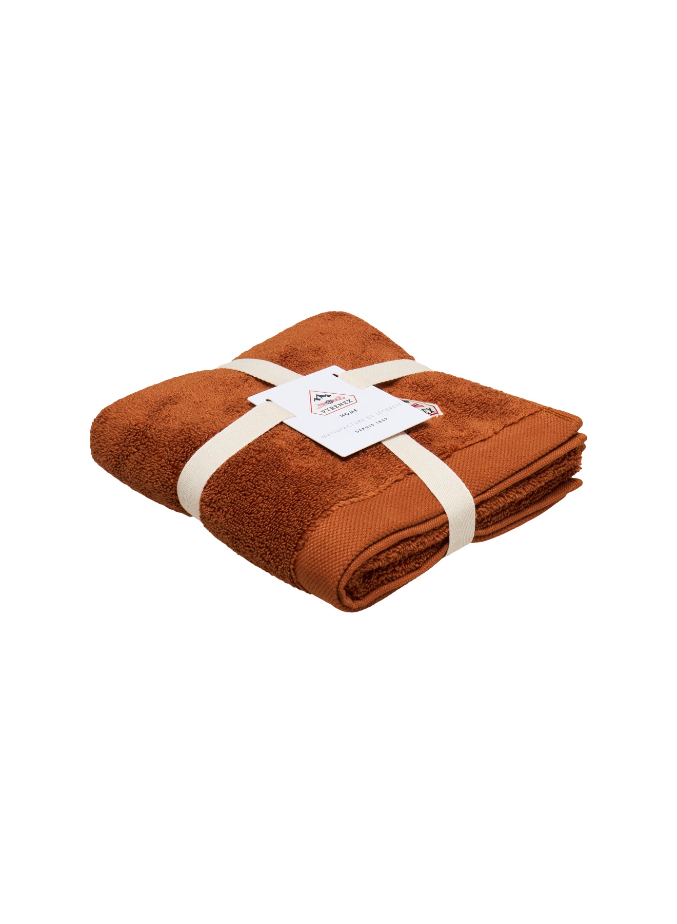 Hana terracotta bath towel-4