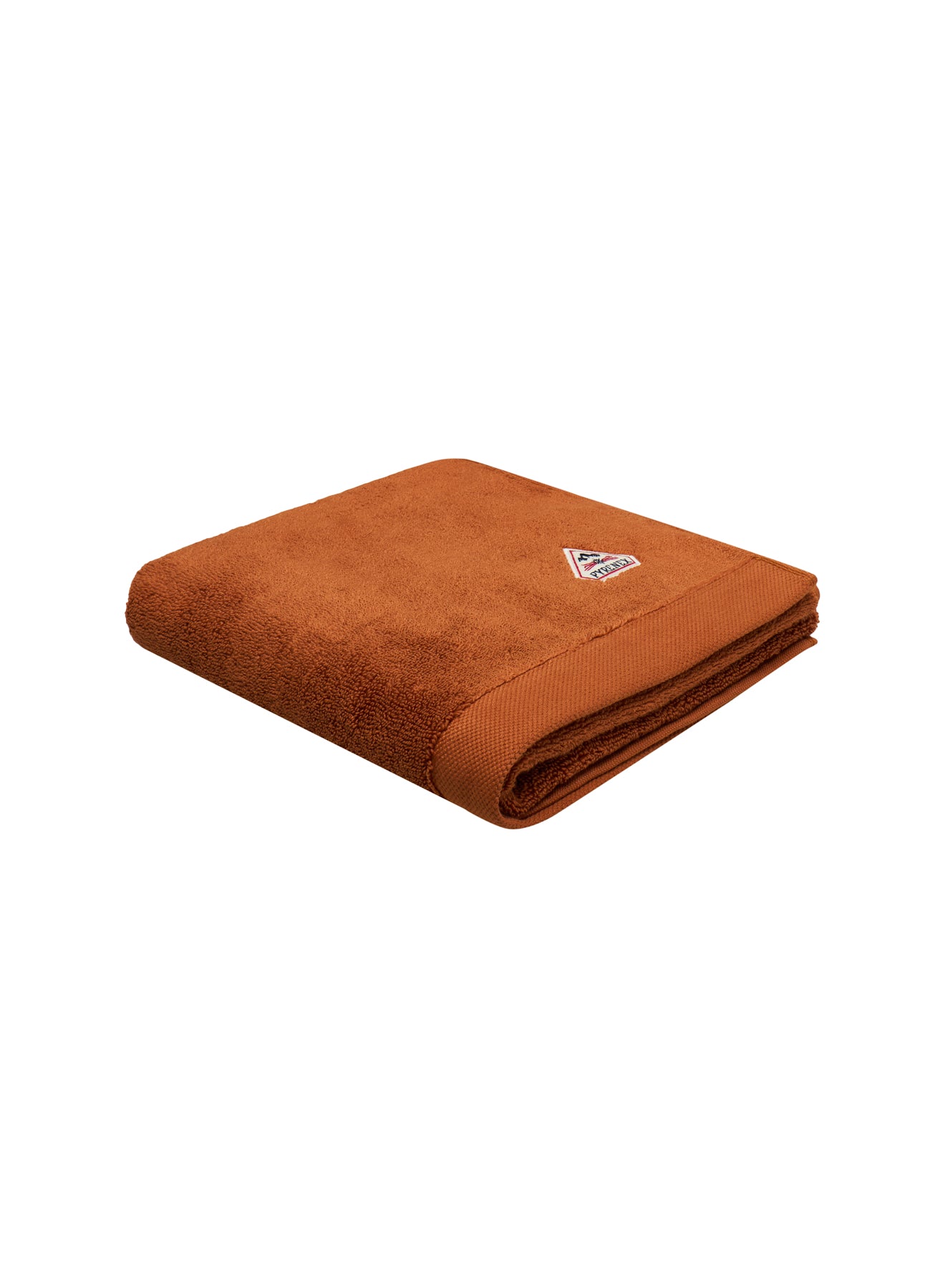 Hana terracotta bath towel-1