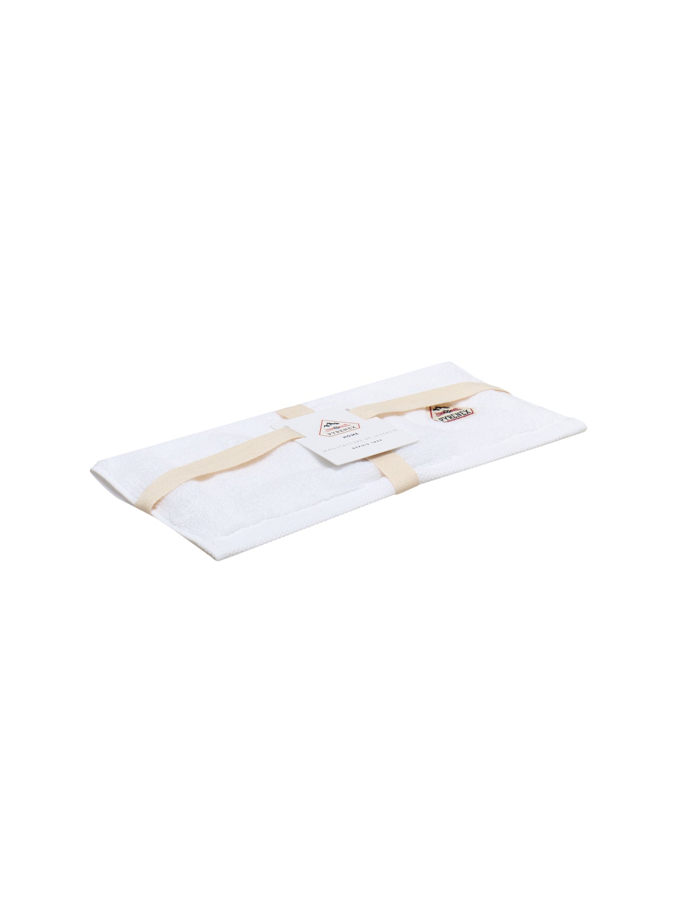 Serviette visage blanche Hana