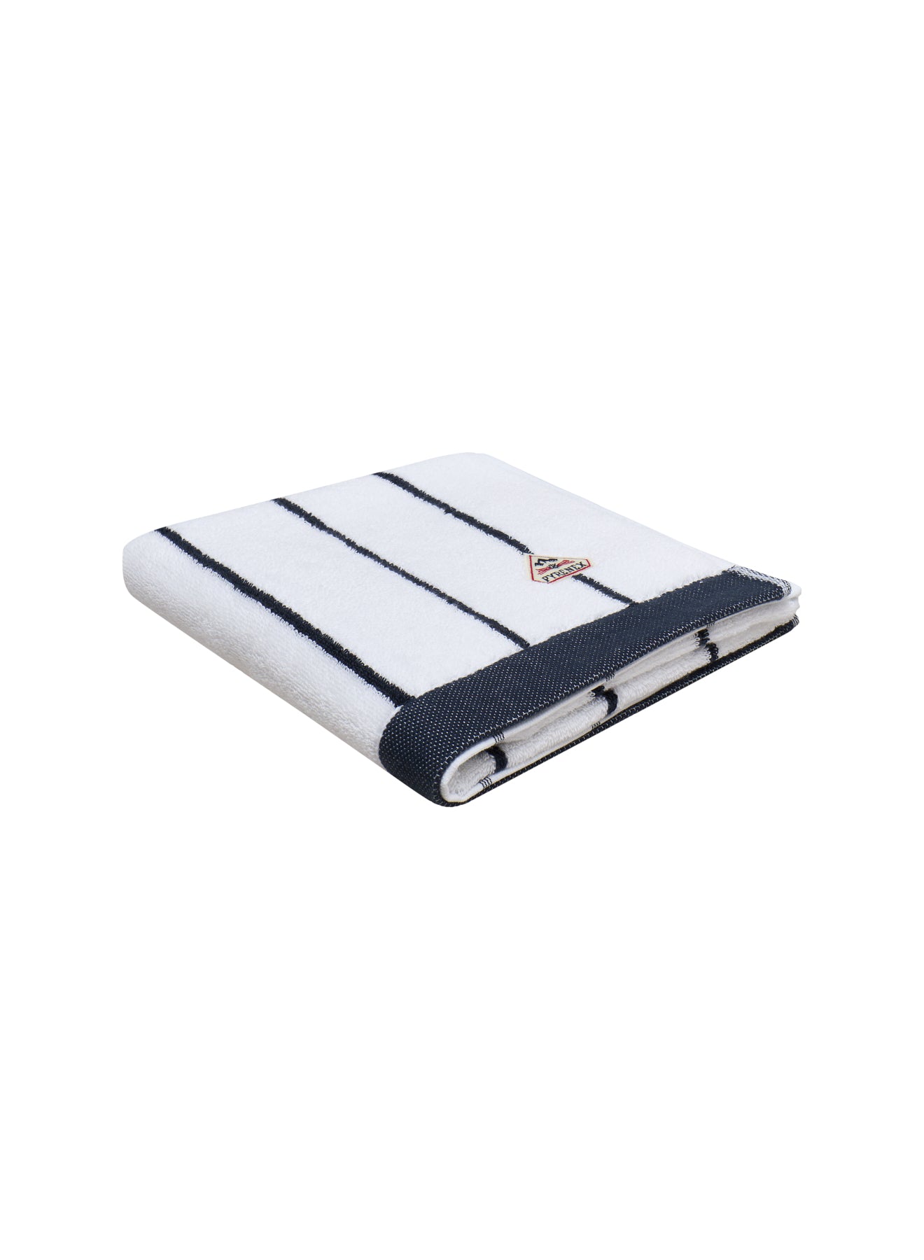 Yumi dark blue striped towel-5