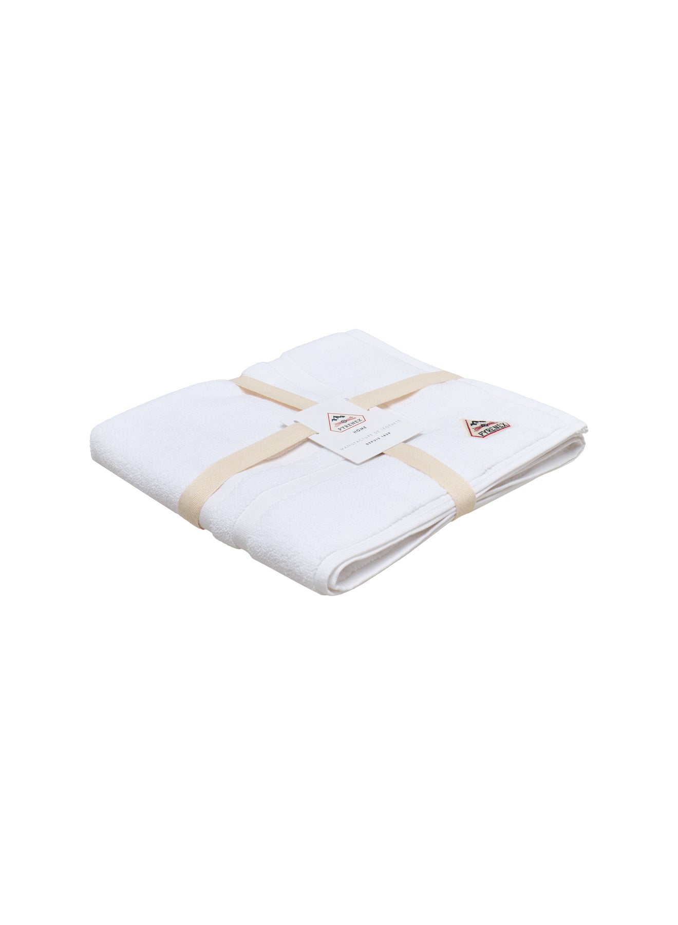 Tapis de bain blanc Hana