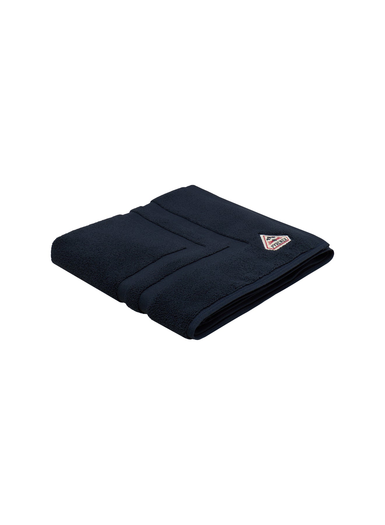 Tapis de bain bleu foncé Hana