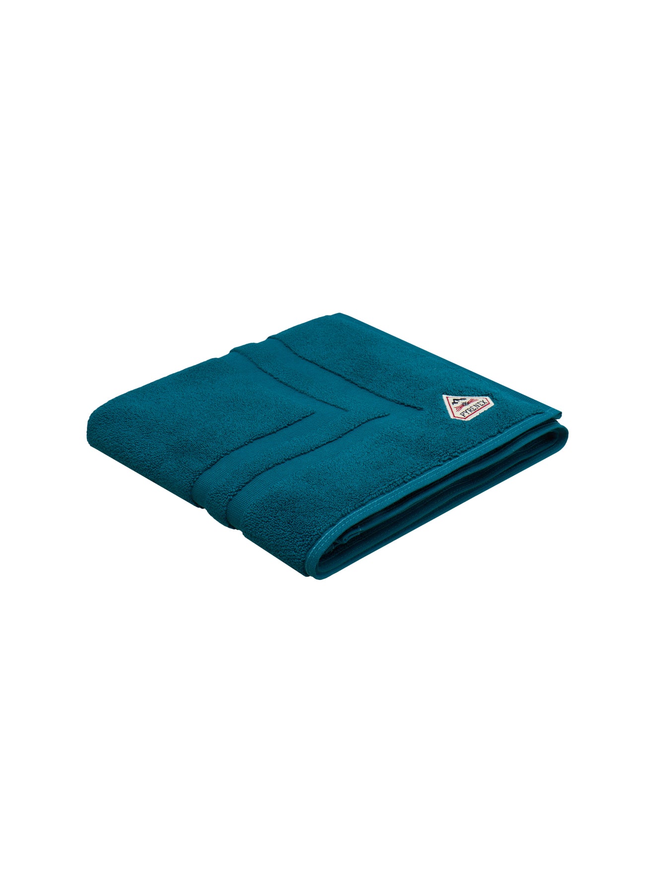 Tapis de bain bleu paon Hana