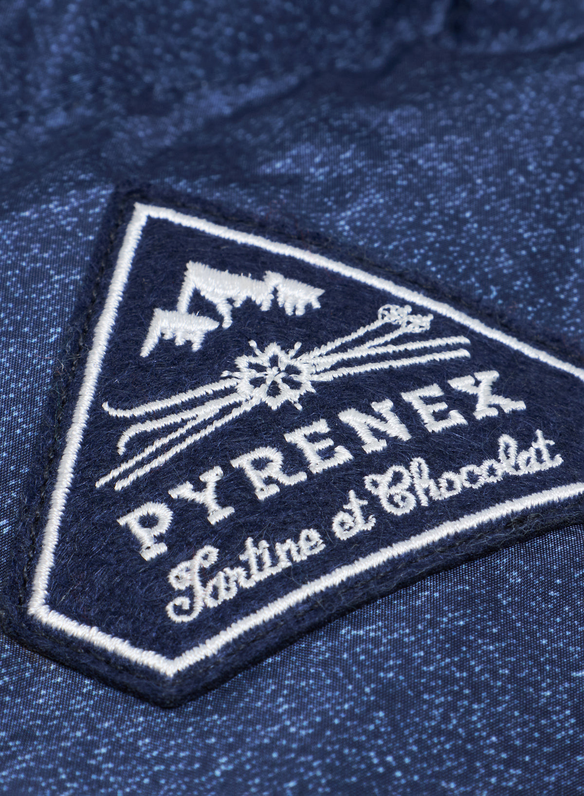 Doudoune à capuche Tartine & Chocolat x Pyrenex enfant Noa bleu denim-2
