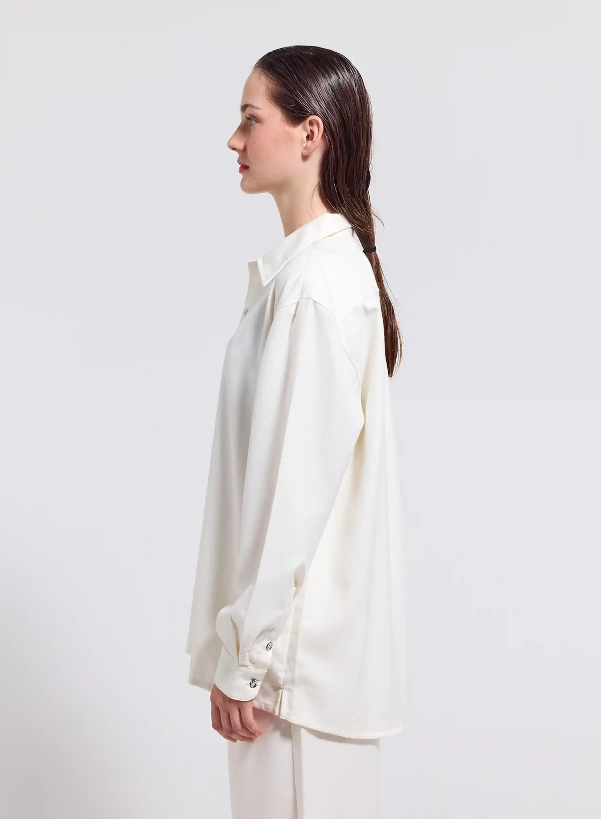 Pyjama Paul flanelle 100% coton blanc