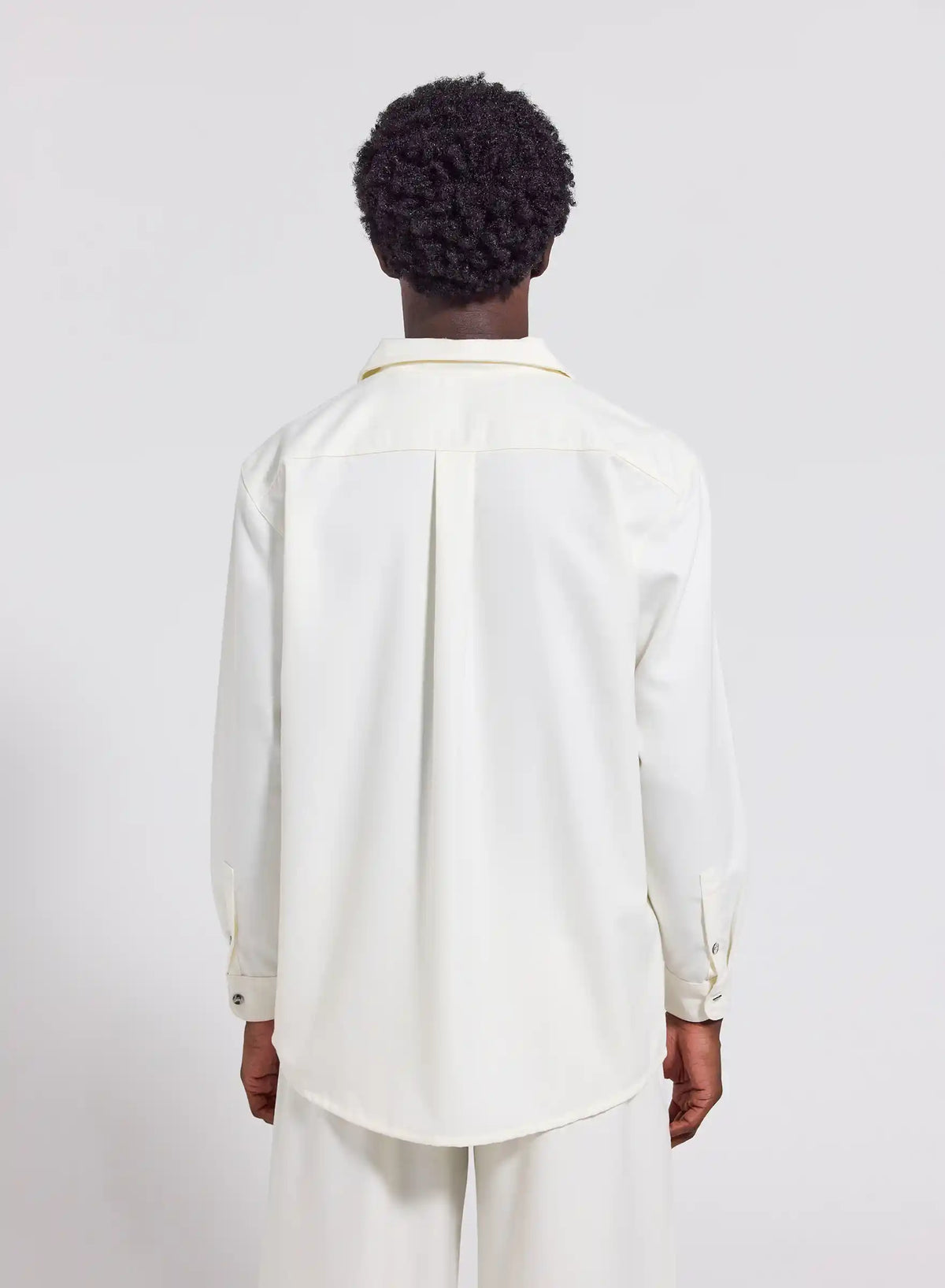 Pyjama Paul flanelle 100% coton blanc-8