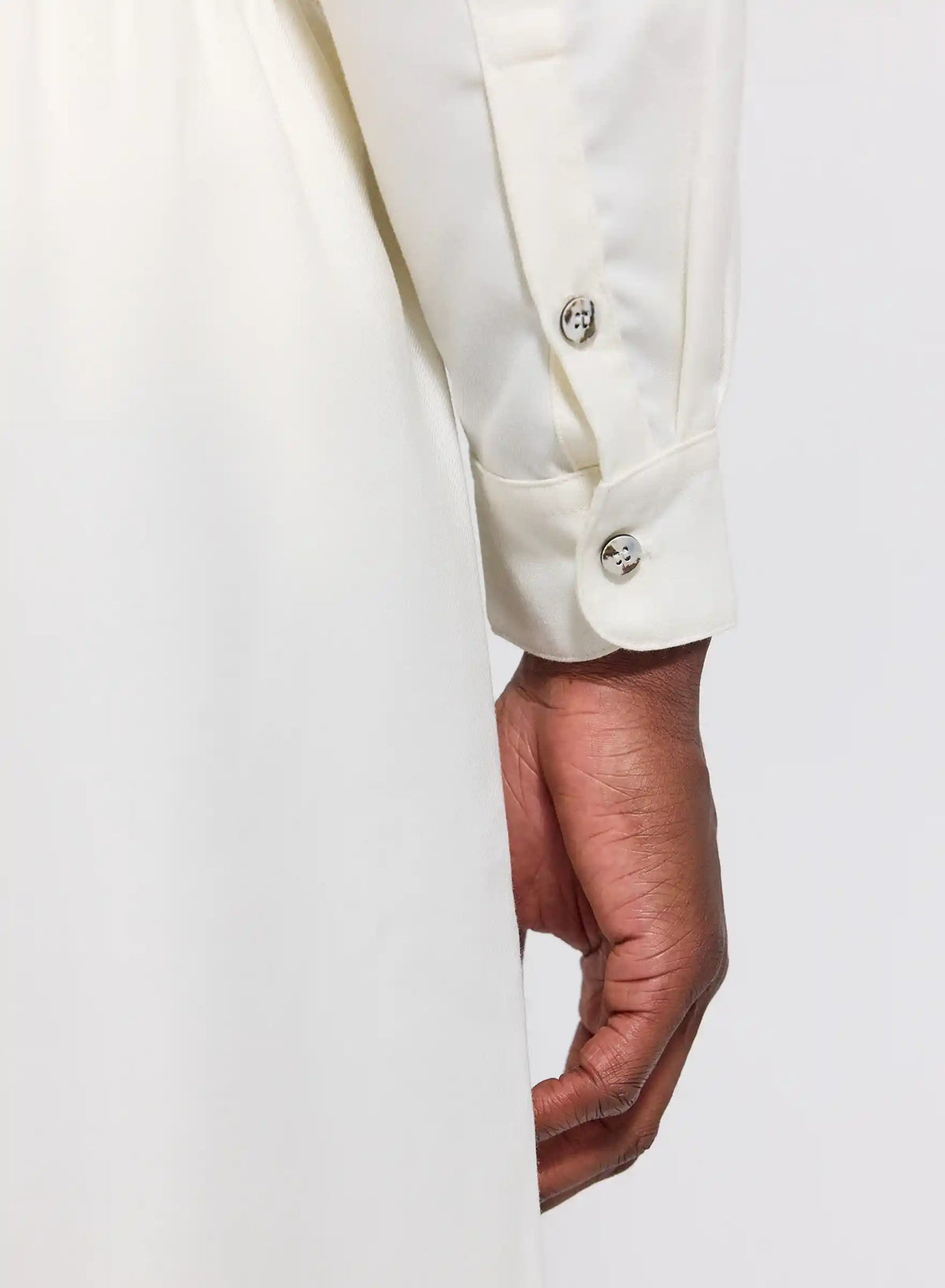 Pyjama Paul flanelle 100% coton blanc