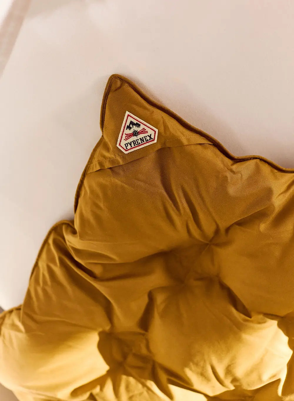 Plaid Caresse Ocre
