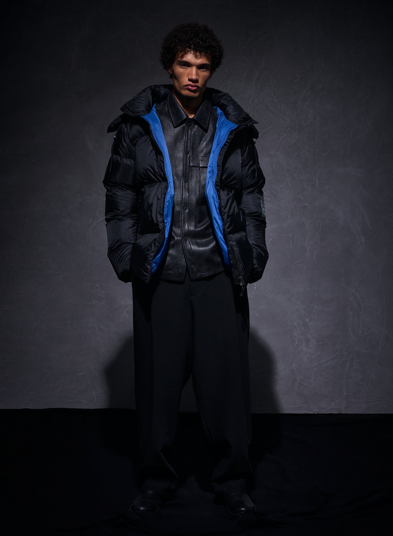 Doudoune homme Shift Hooded Ripstop Pyrenex x Wildside noire