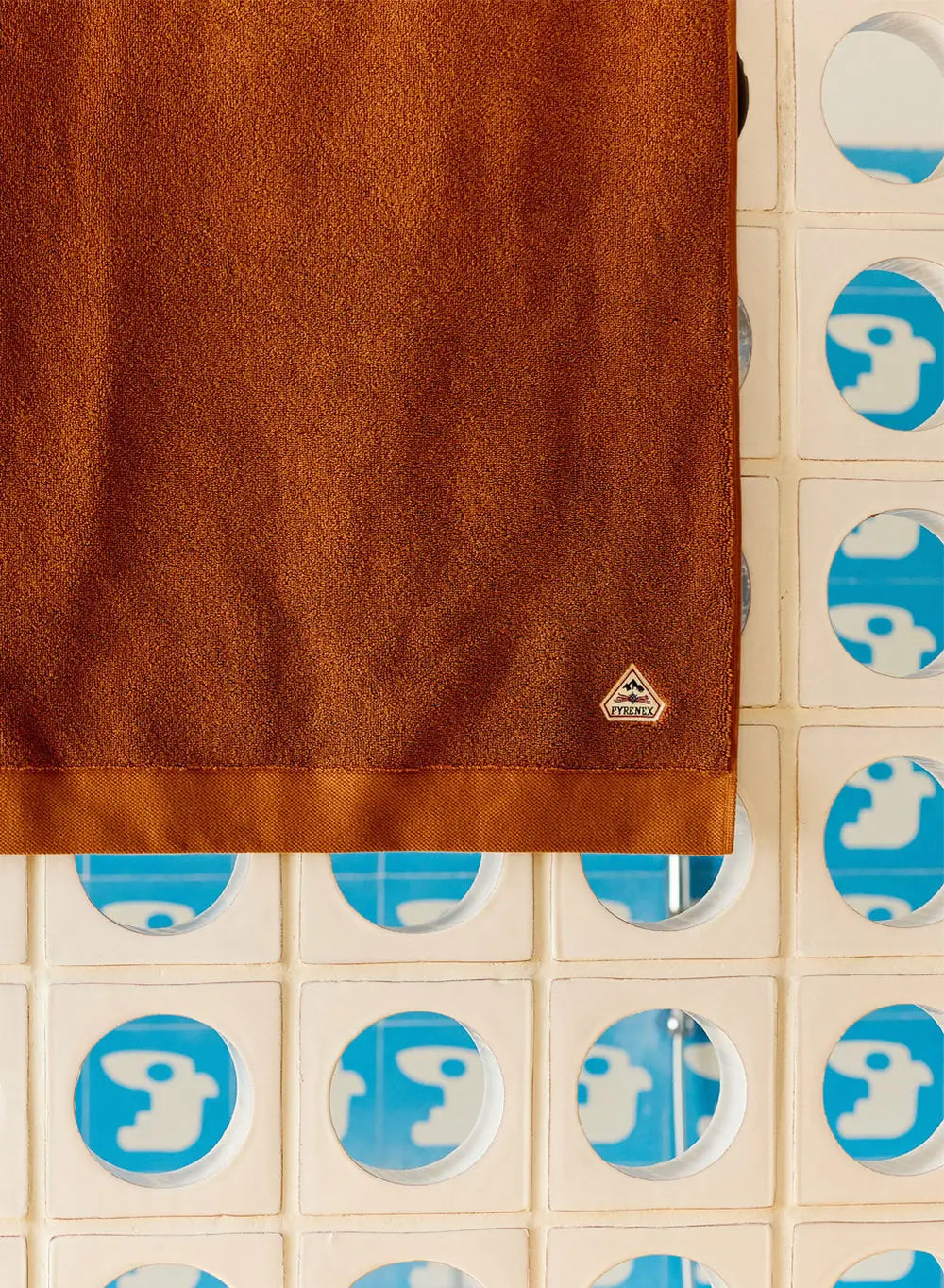 Serviette de toilette terracotta Hana-2