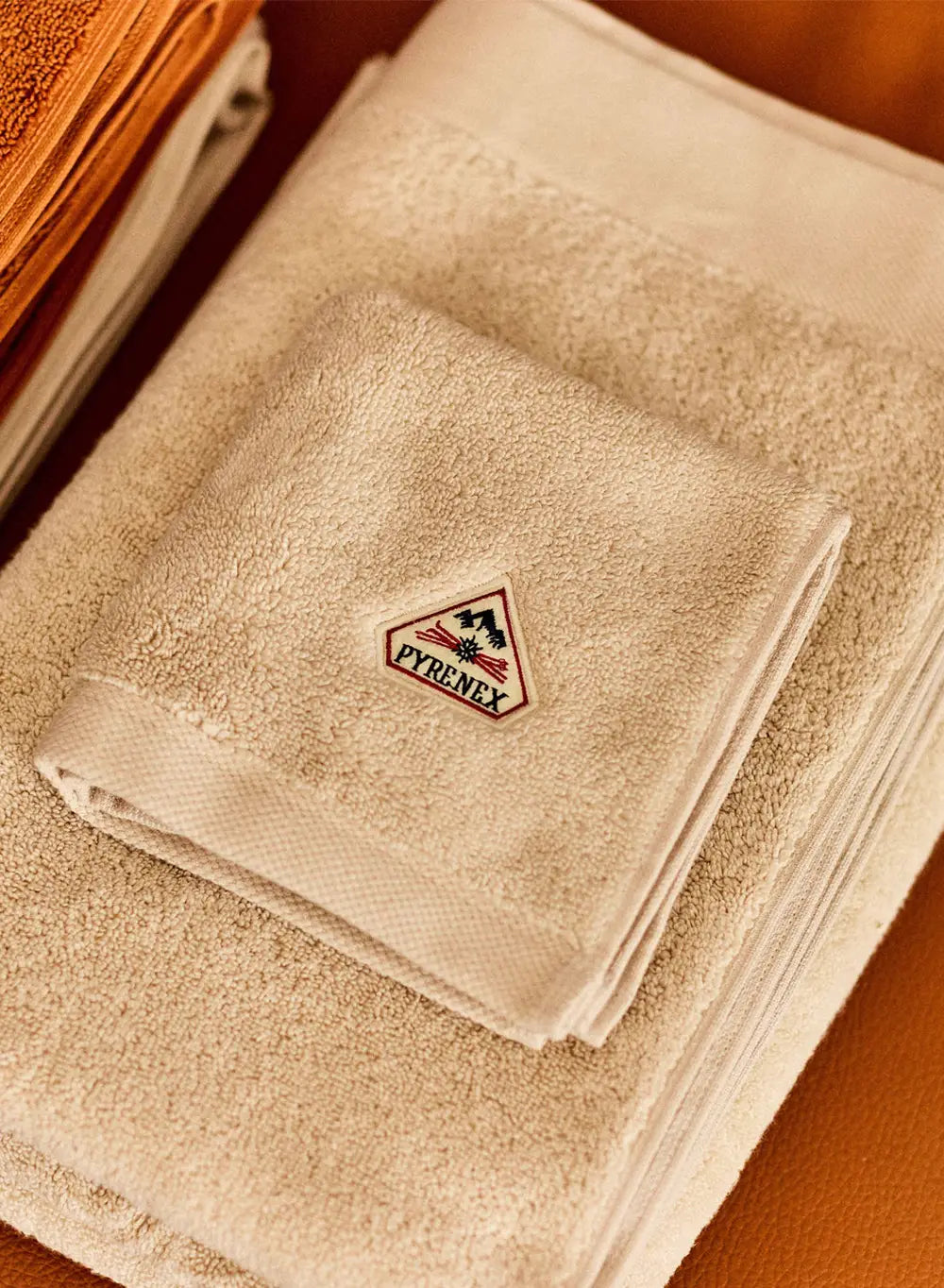 Serviette visage écru Hana