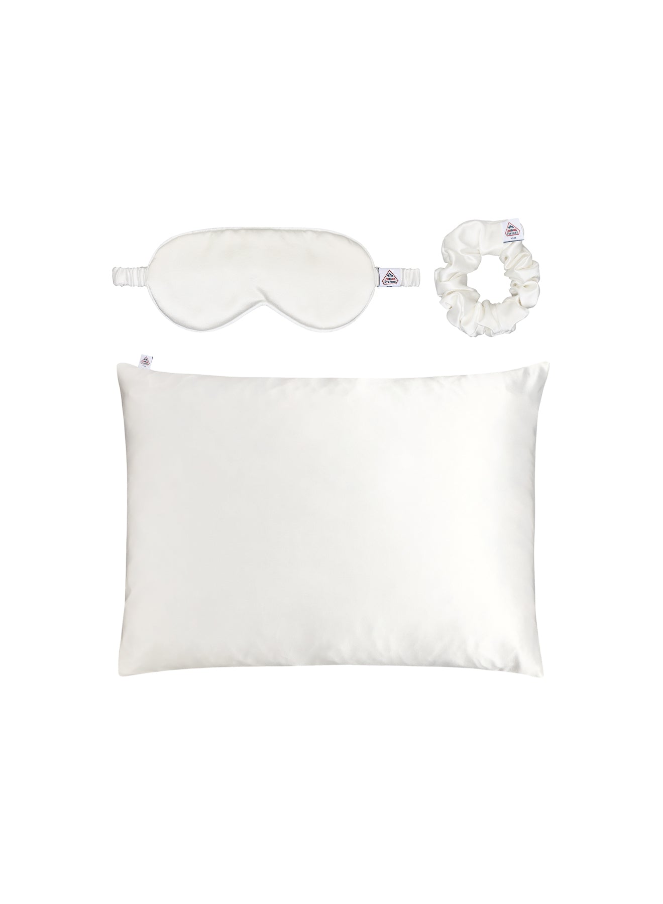 Coffret soie blanc 50X70cm