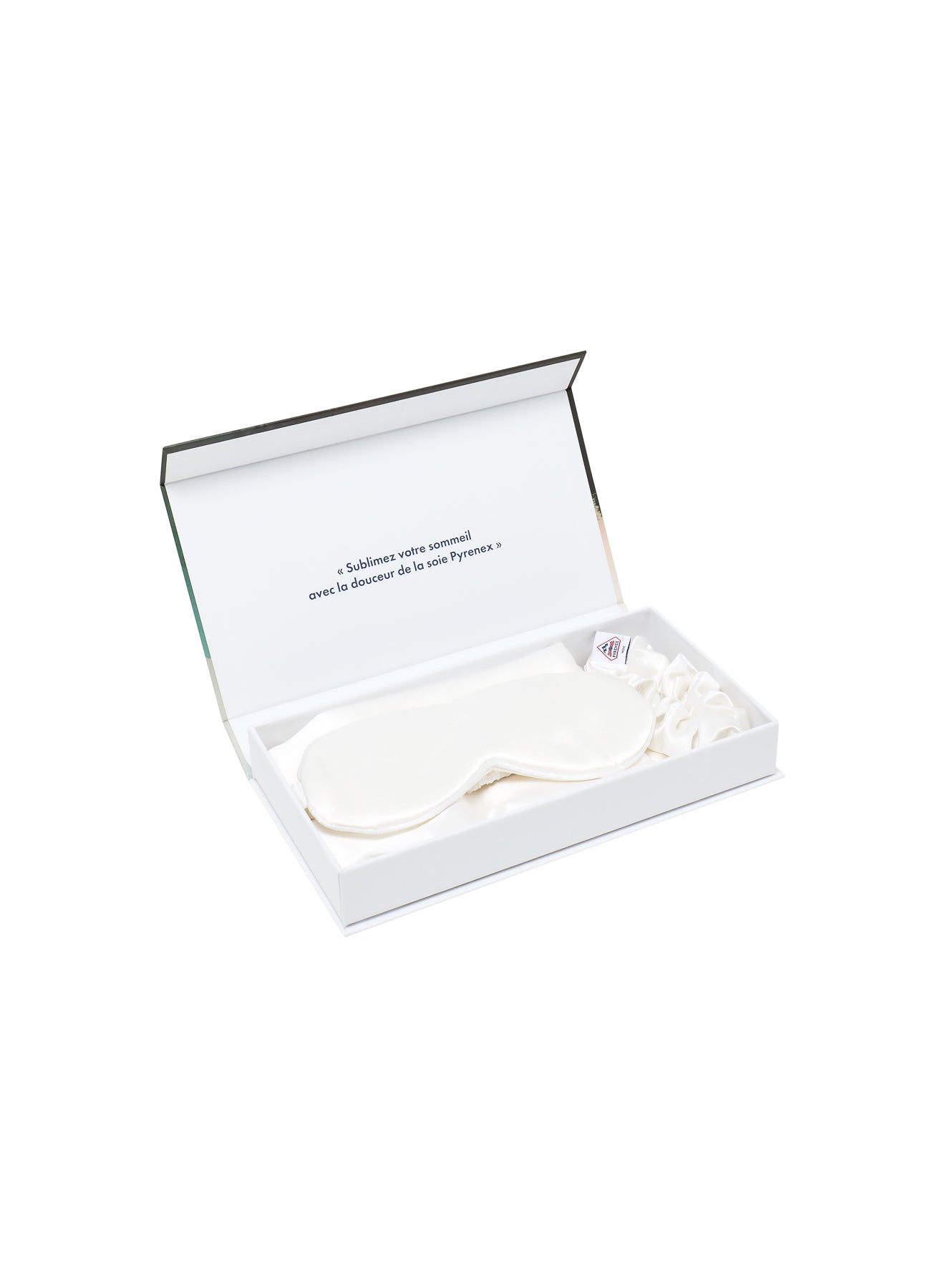 Coffret soie Blanc