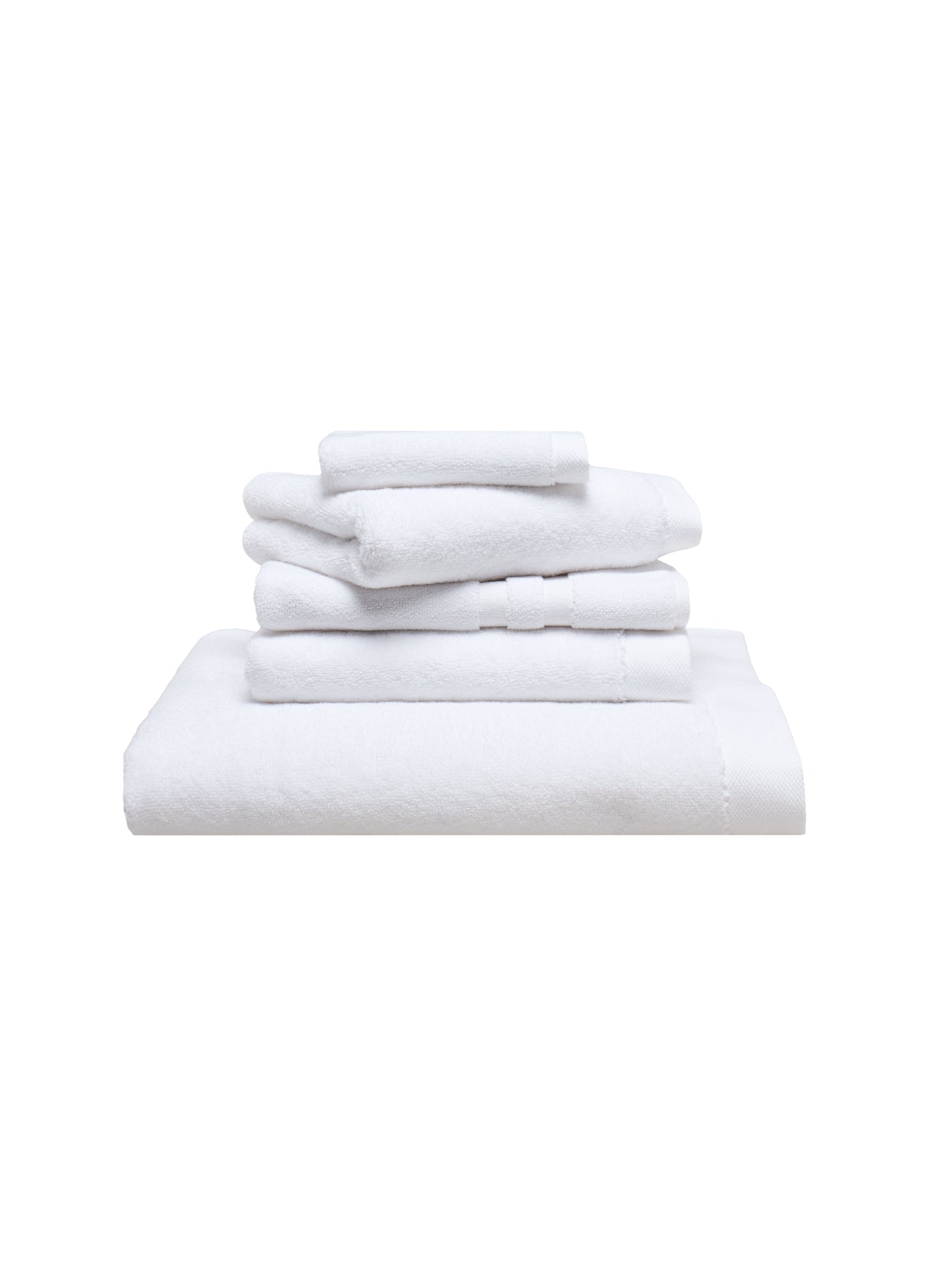 Hana white face towel-3