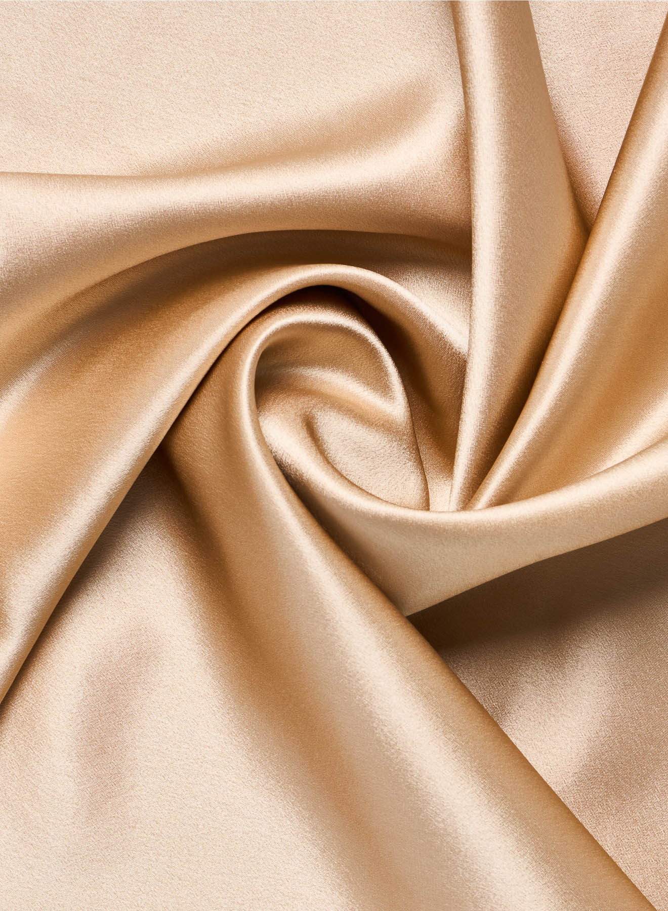 Kissenbezug aus taupefarbener Seide-5