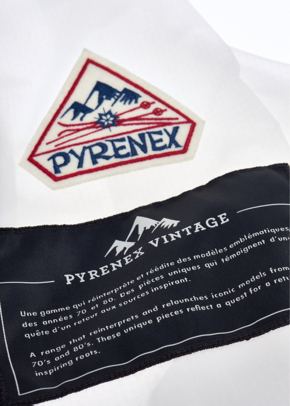 Coupe-vent Pyrenex x Wildside Soulere blanc