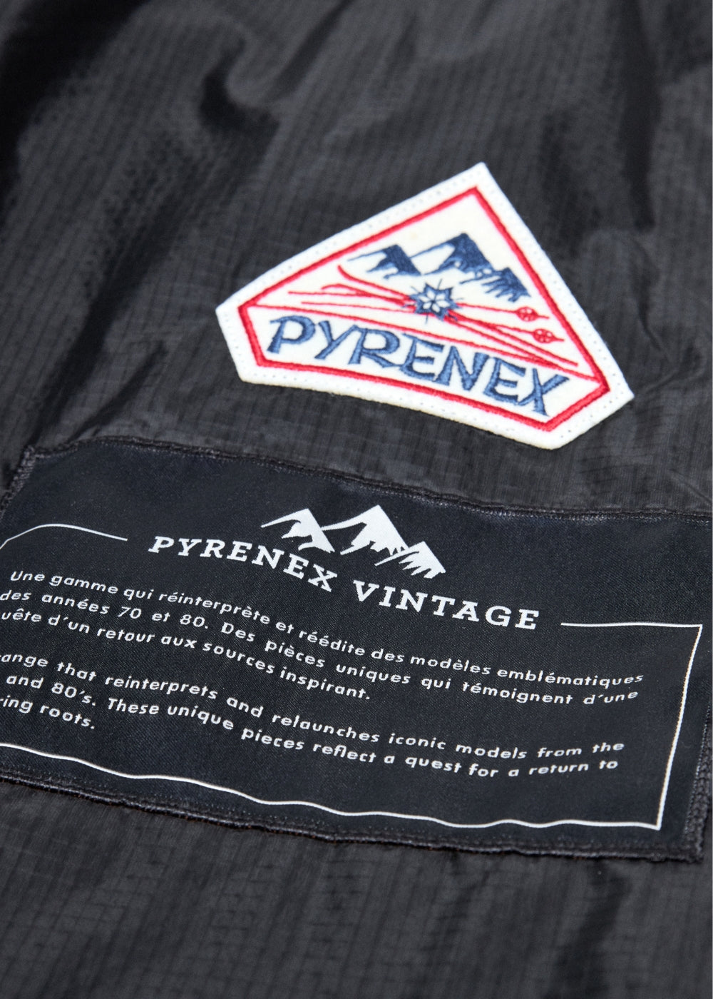 Coupe-vent Pyrenex x Wildside Soulere noir