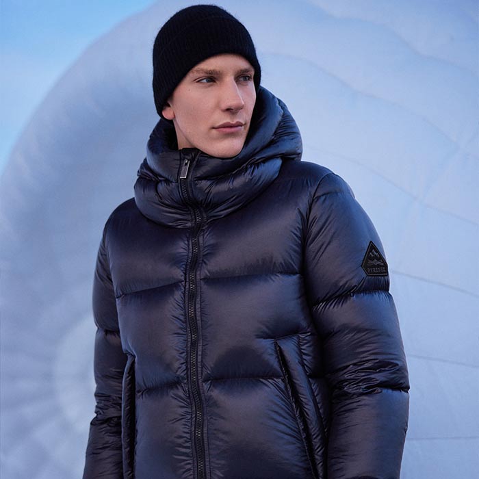 Kids down bomber with genuine fur at hood Jami | Pyrenex EN