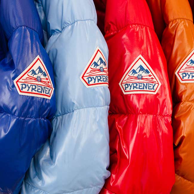 Vintage unisex shiny down jacket Mythic | Pyrenex