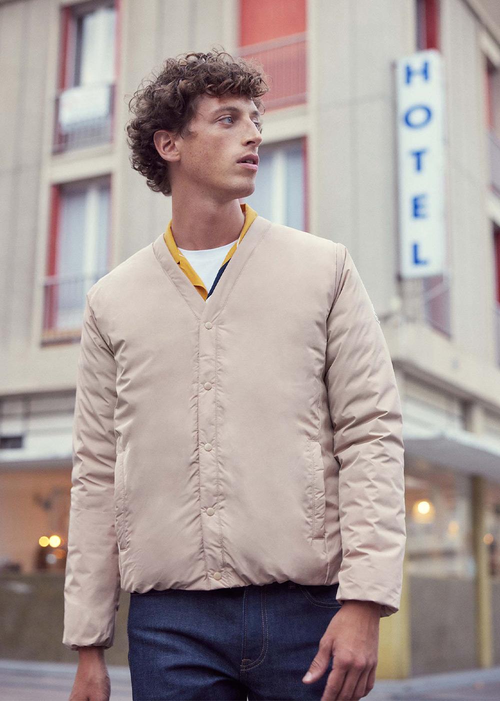 Blouson léger homme Hover Cuban sand-2